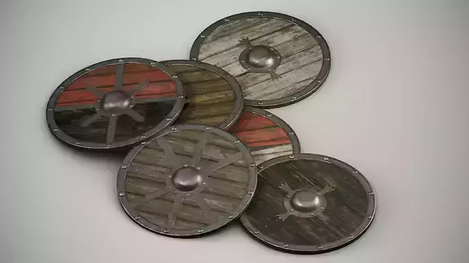 Medieval Modular Sheilds pack vol1