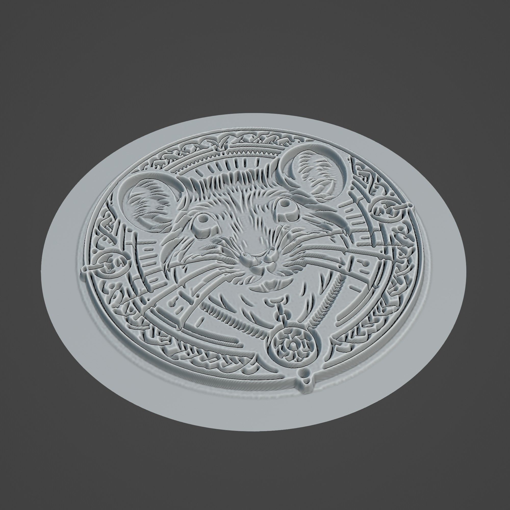 Rat Animal 3D print model_2