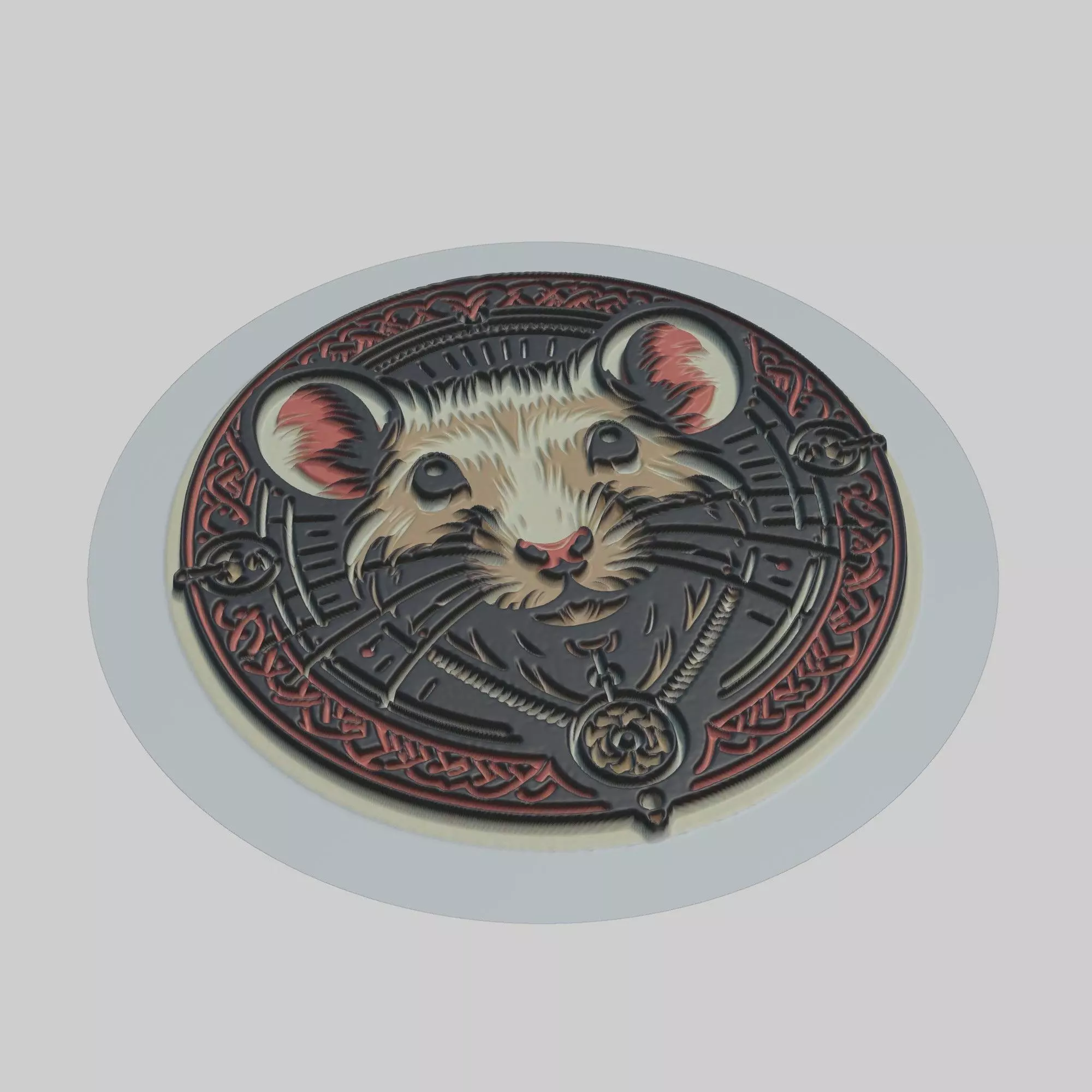 Rat Animal 3D print model_0