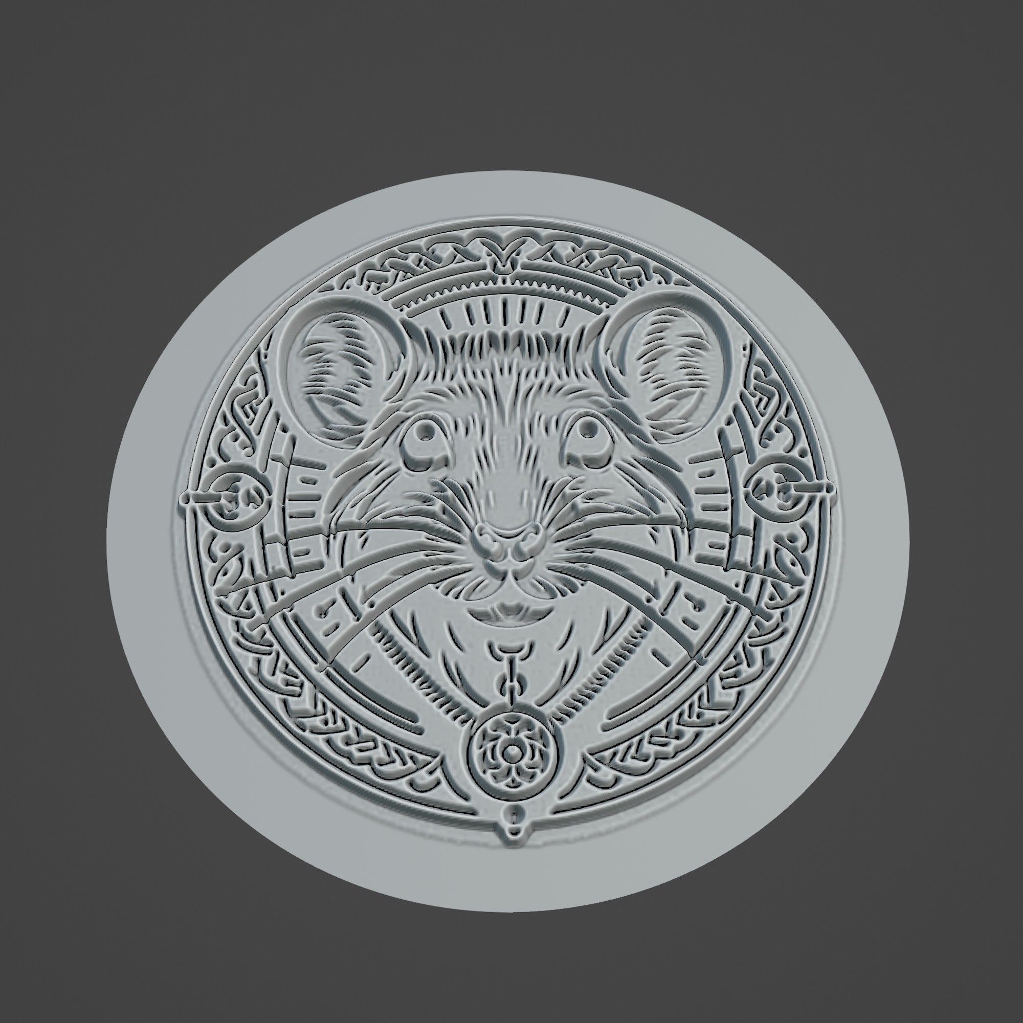 Rat Animal 3D print model_3