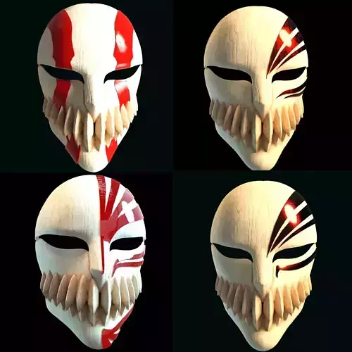 ichigo mask pack 3D print model