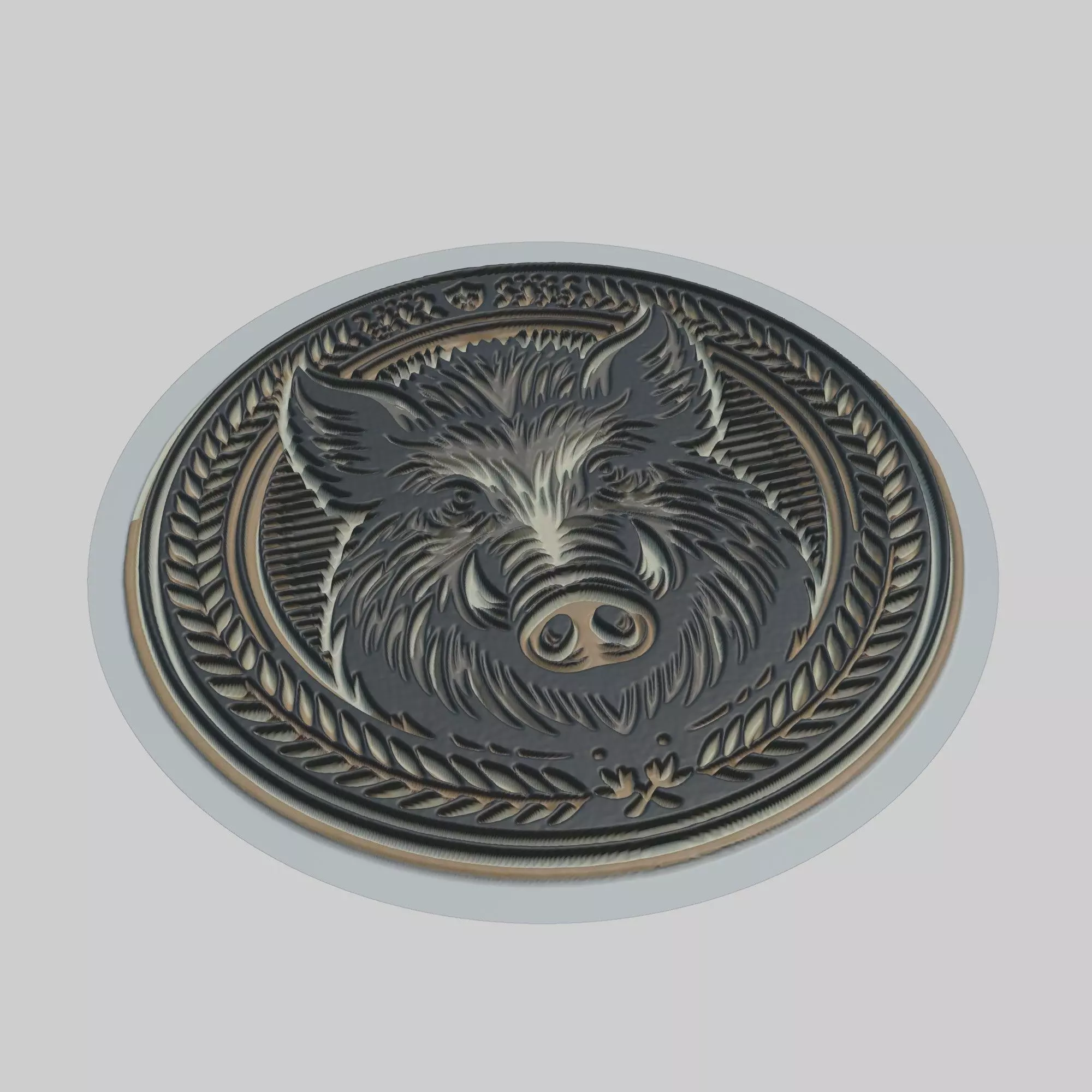 Wild Boar Animal 3D print model_0