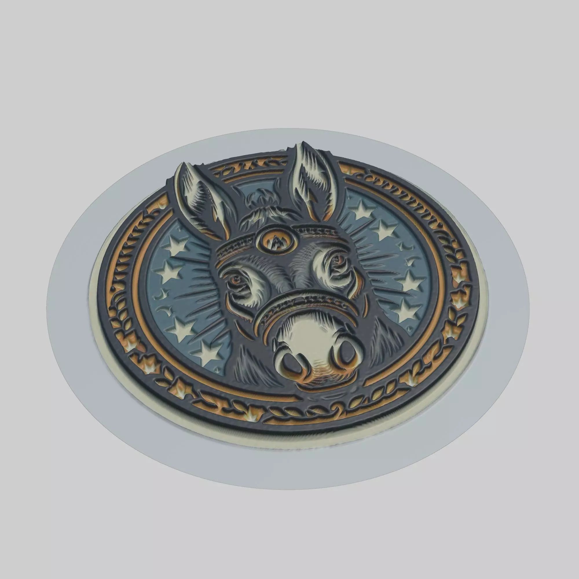 Mule Animal 3D print model_0