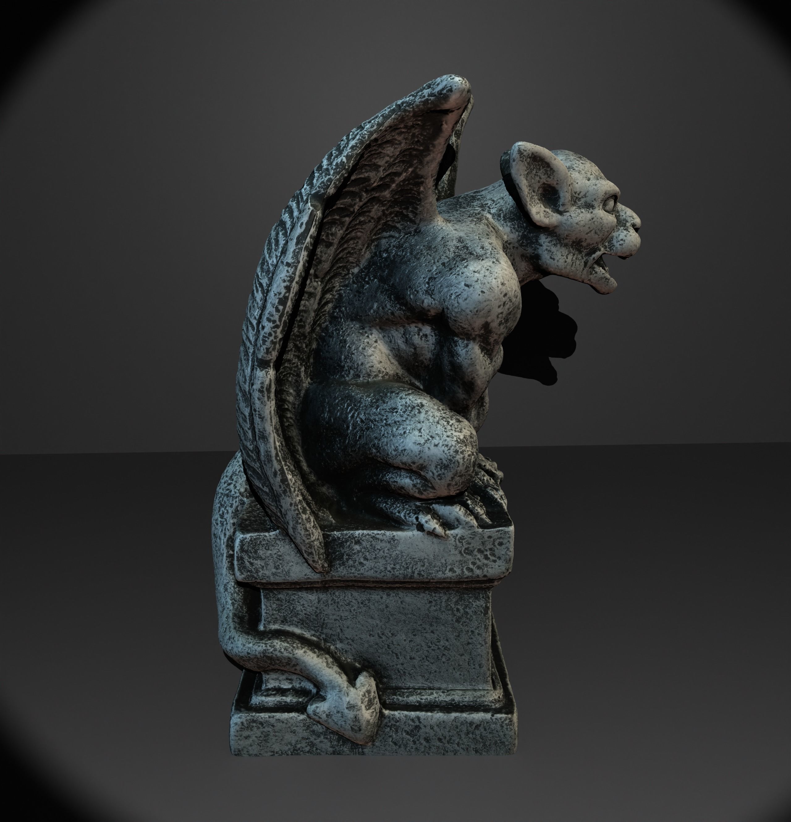Gargoyle 3D print model_6