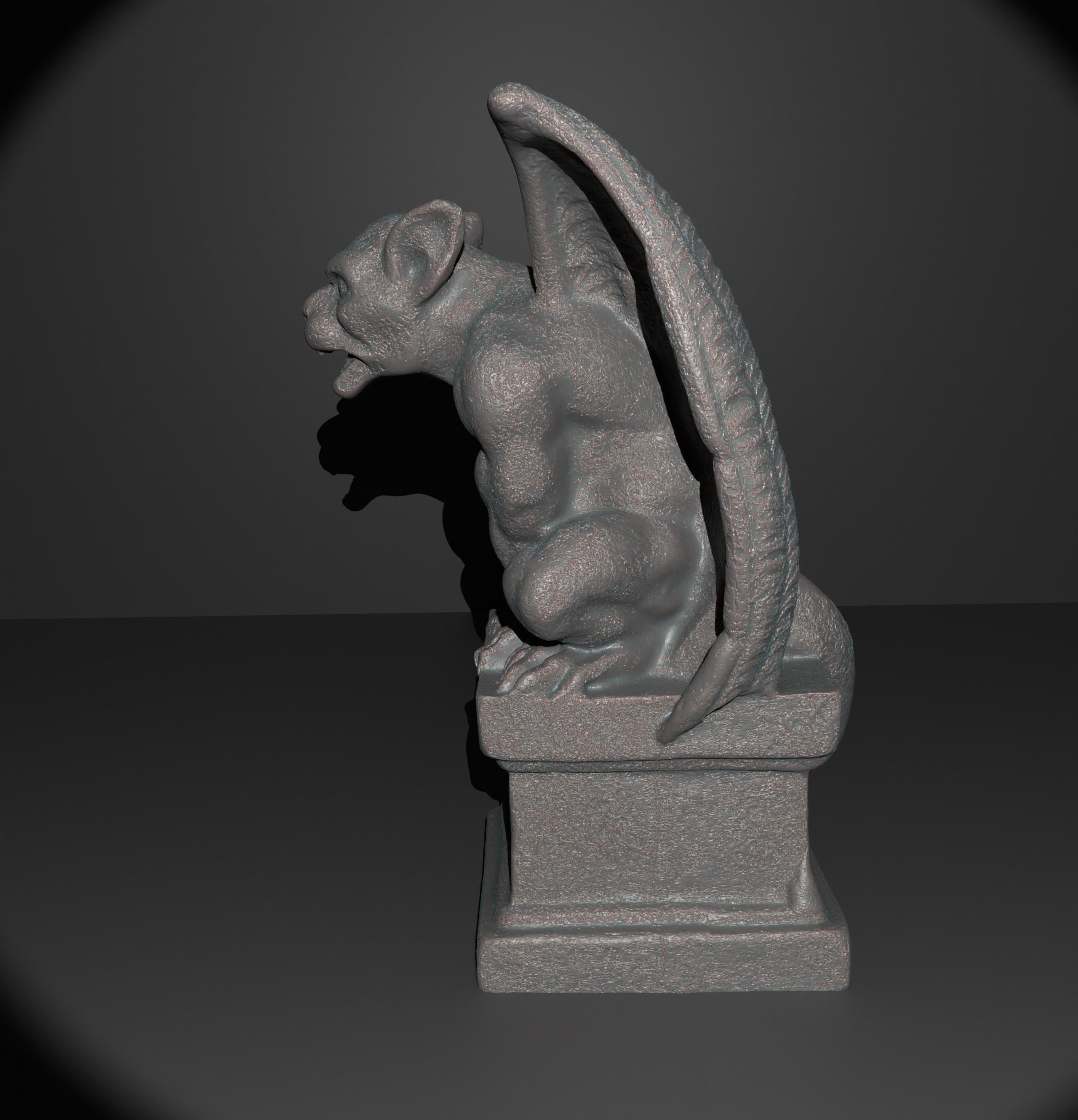 Gargoyle 3D print model_3
