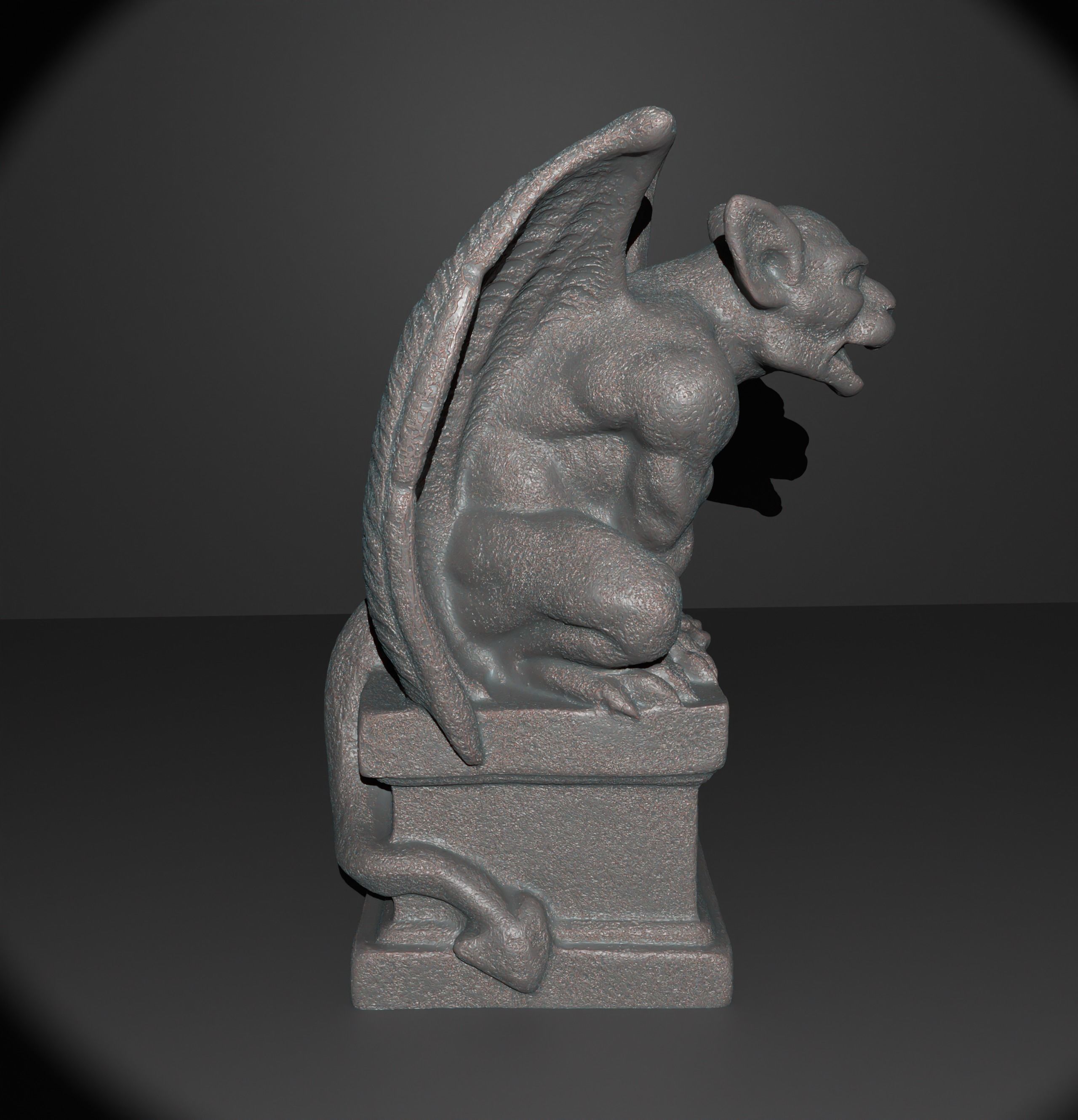 Gargoyle 3D print model_7