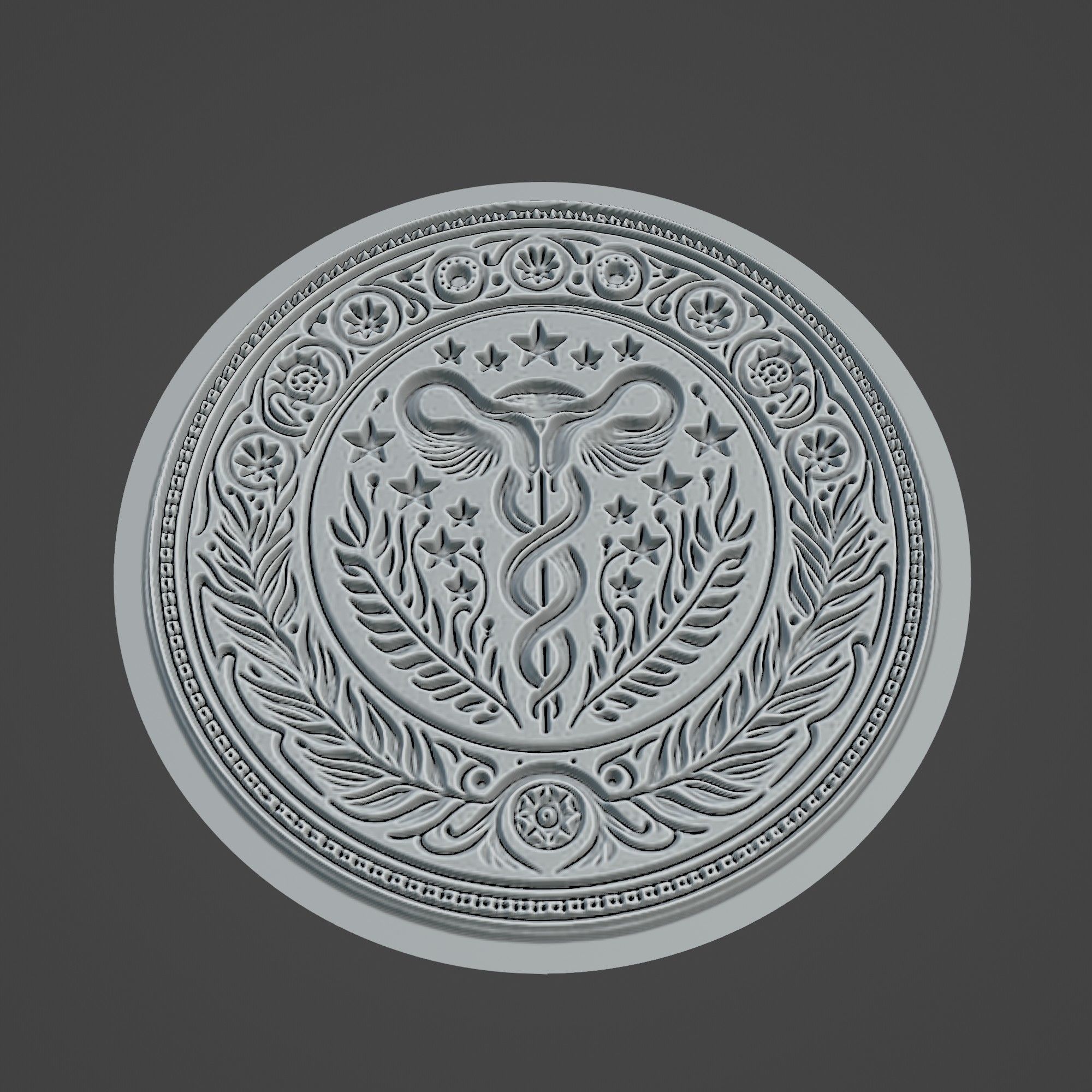 Roe Deer Animal 3D print model_3