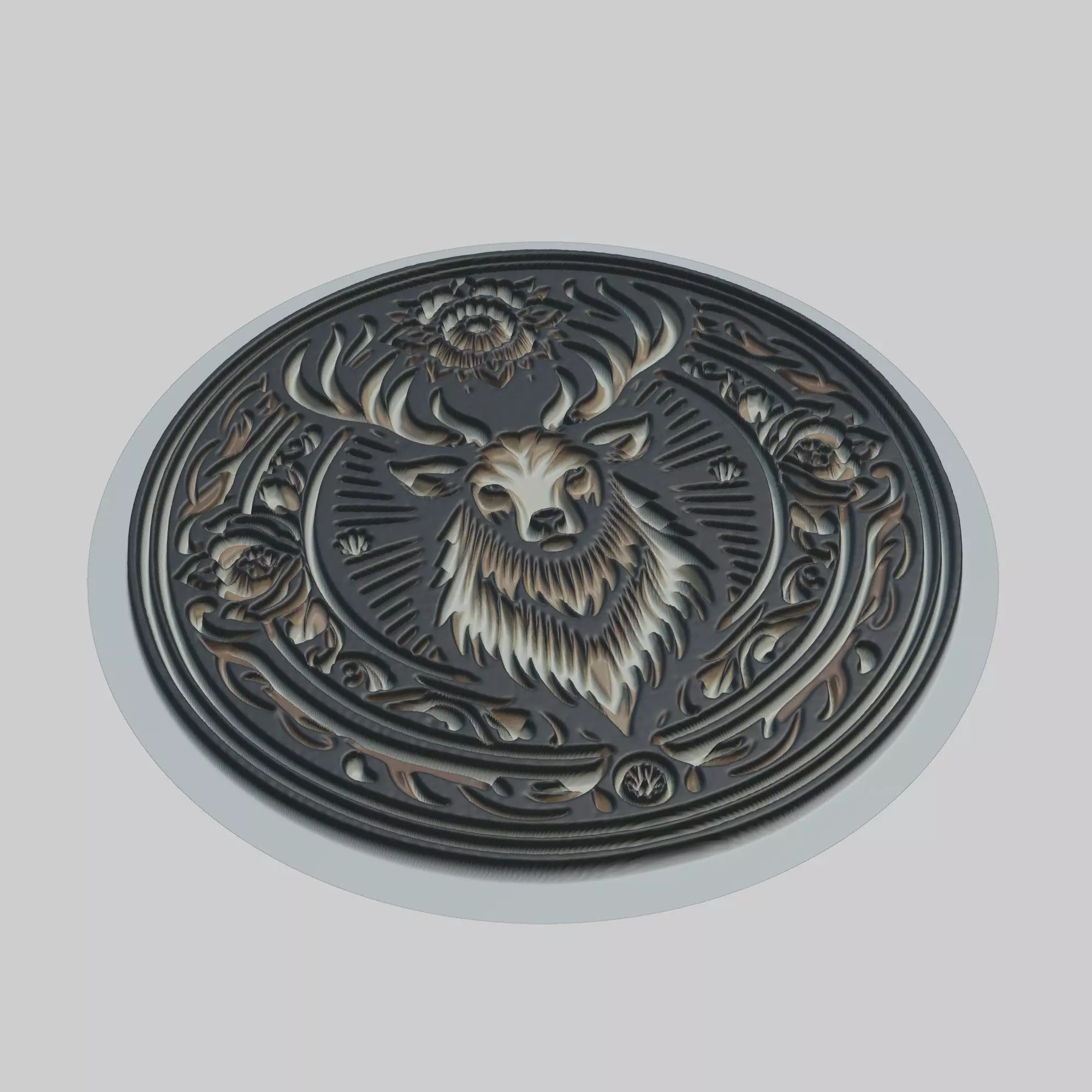 Roe Deer Animal 3D print model_0