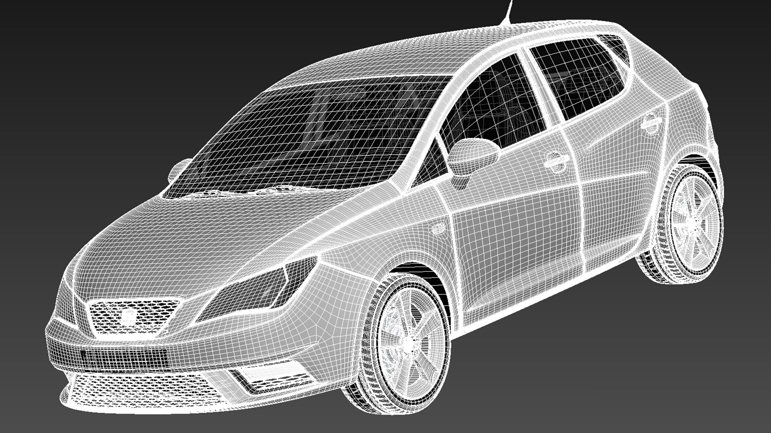 Seat Ibiza 5-door 2013 3D model_16