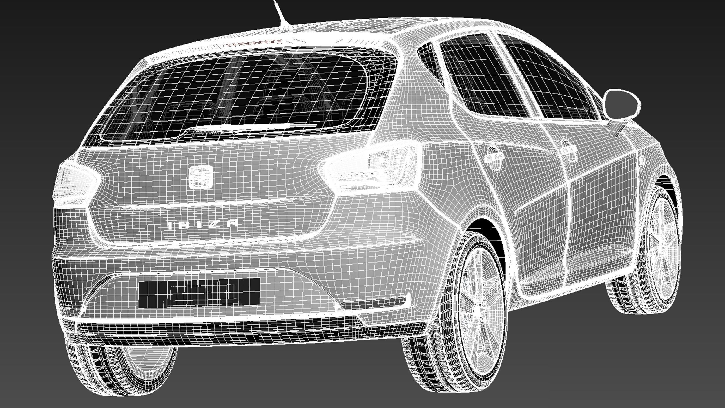 Seat Ibiza 5-door 2013 3D model_17