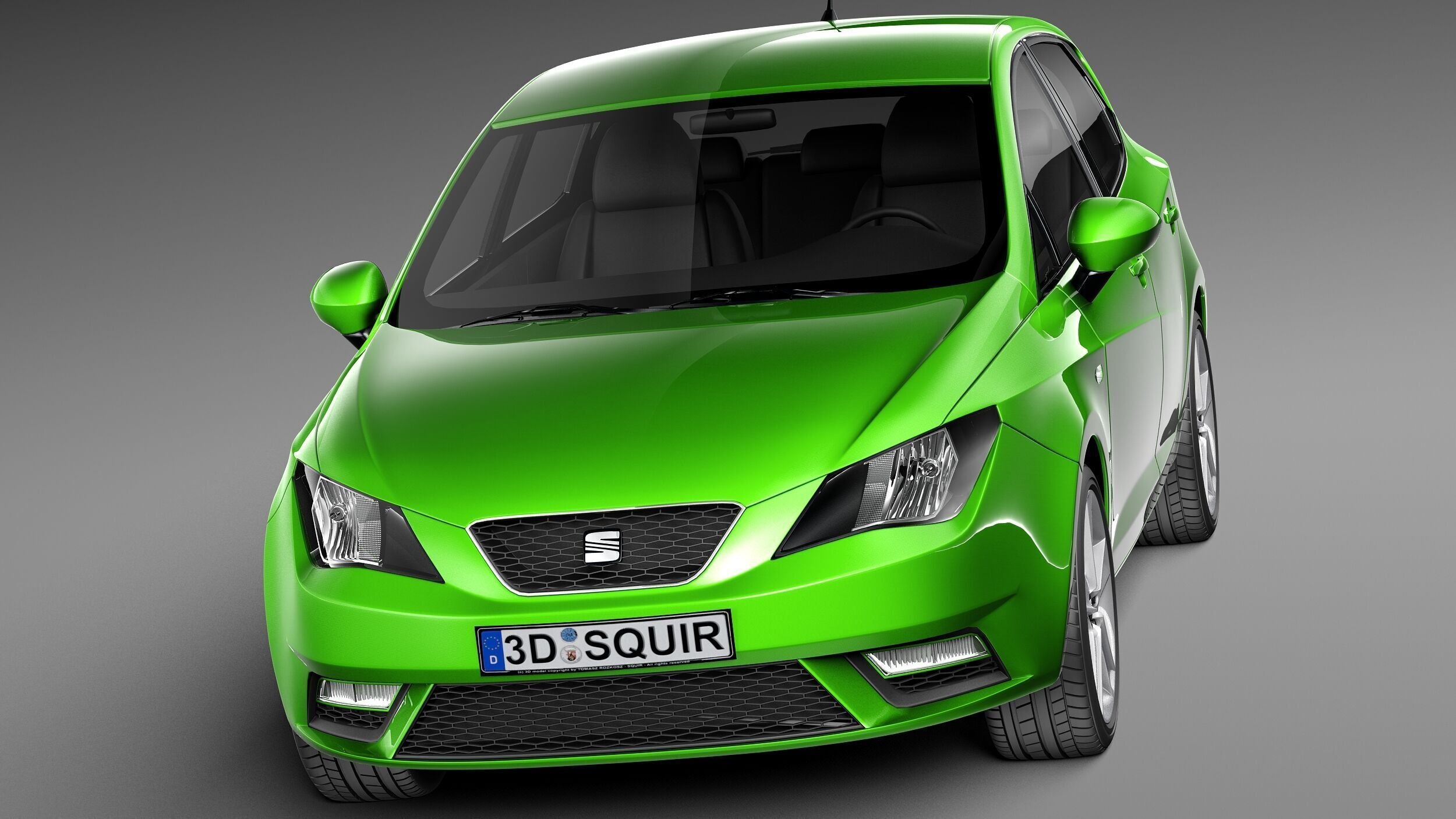 Seat Ibiza 5-door 2013 3D model_1