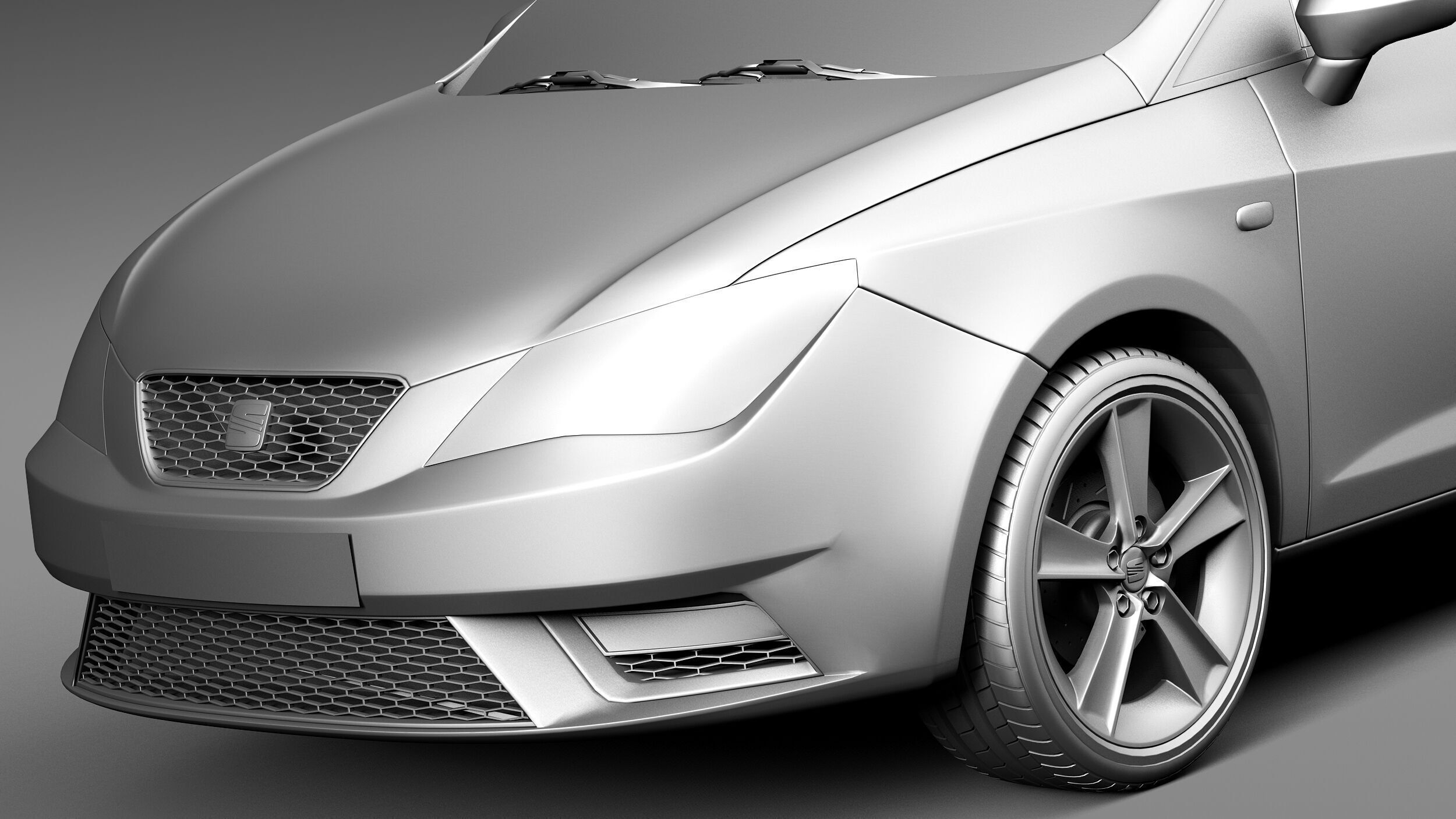 Seat Ibiza 5-door 2013 3D model_10