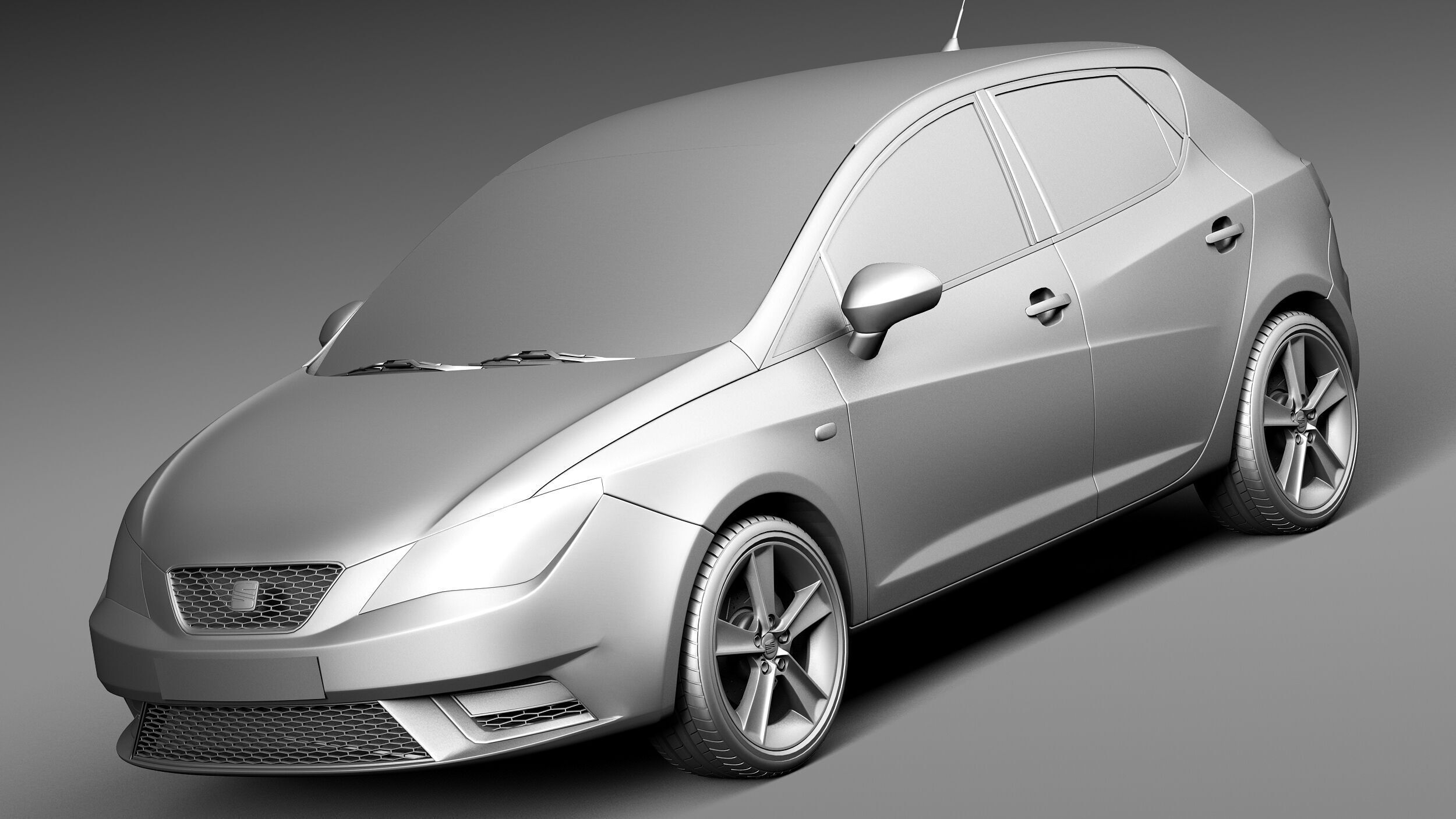 Seat Ibiza 5-door 2013 3D model_8