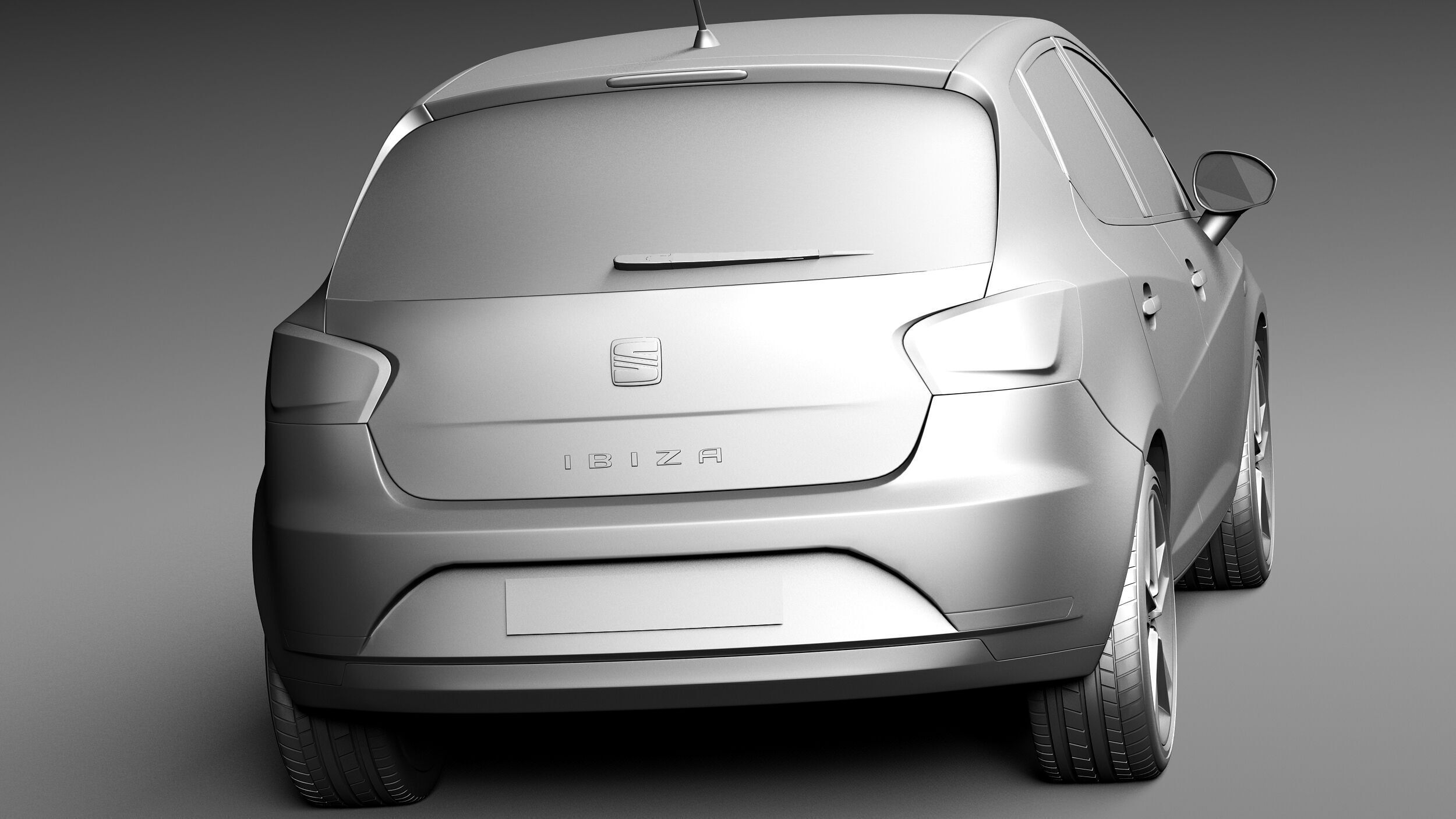 Seat Ibiza 5-door 2013 3D model_13