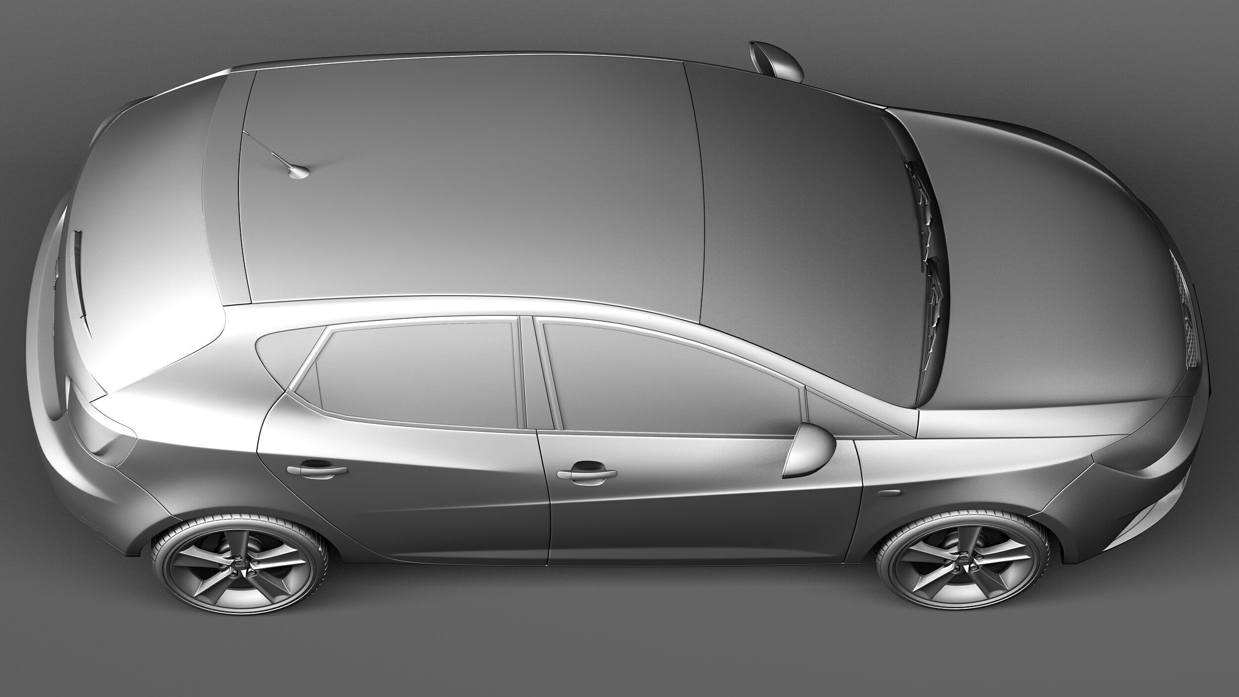 Seat Ibiza 5-door 2013 3D model_15