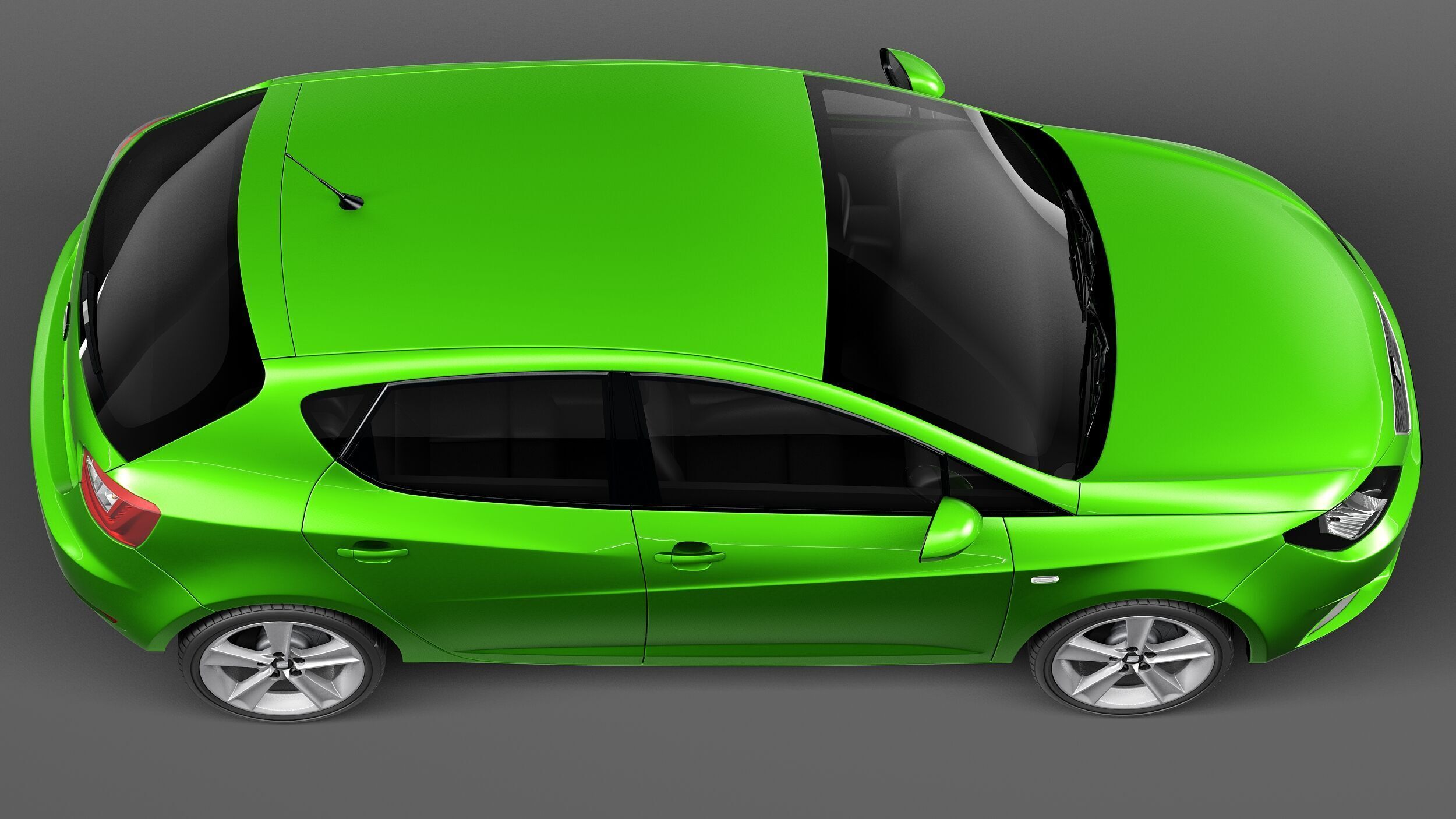 Seat Ibiza 5-door 2013 3D model_7