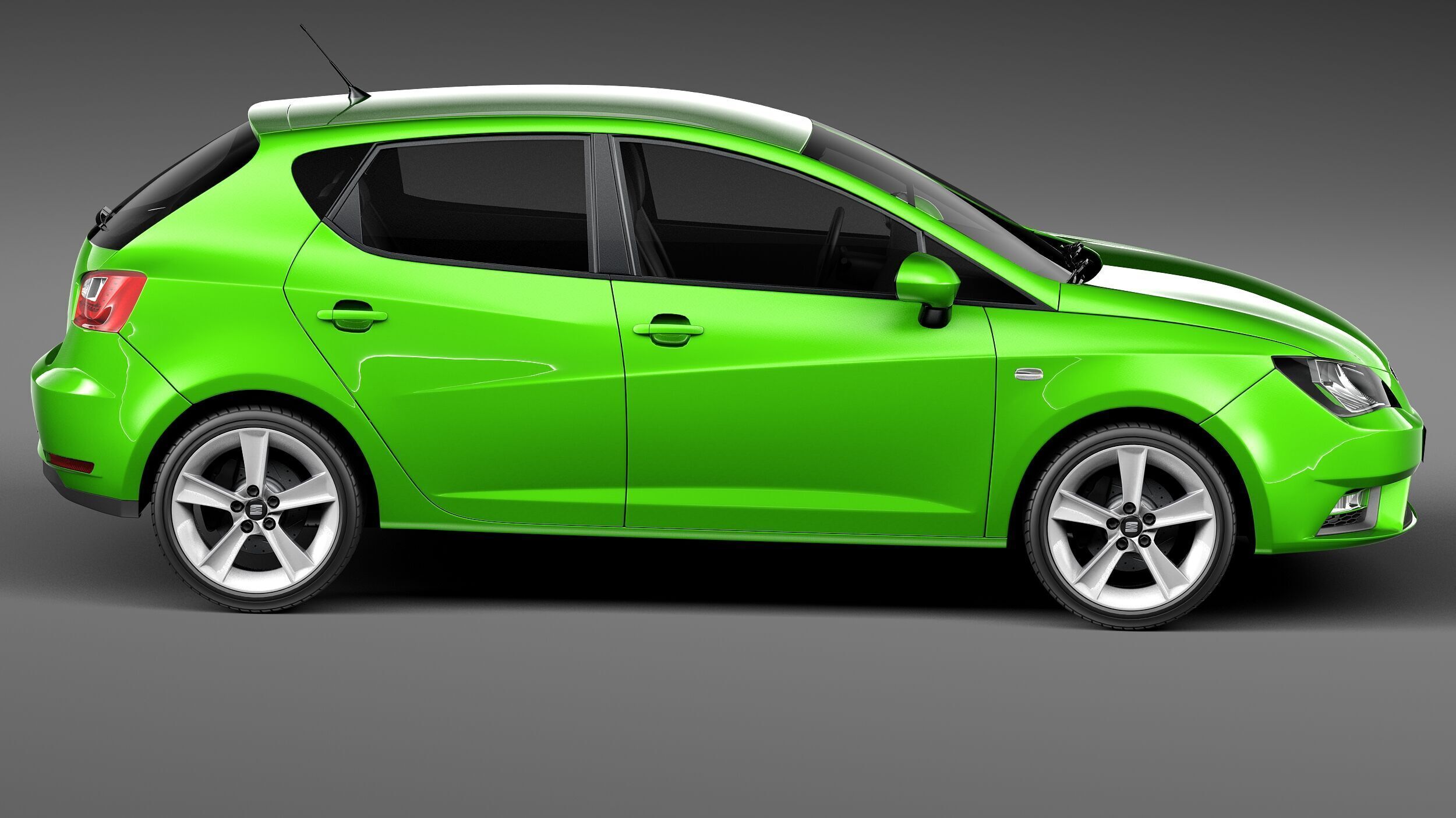 Seat Ibiza 5-door 2013 3D model_6