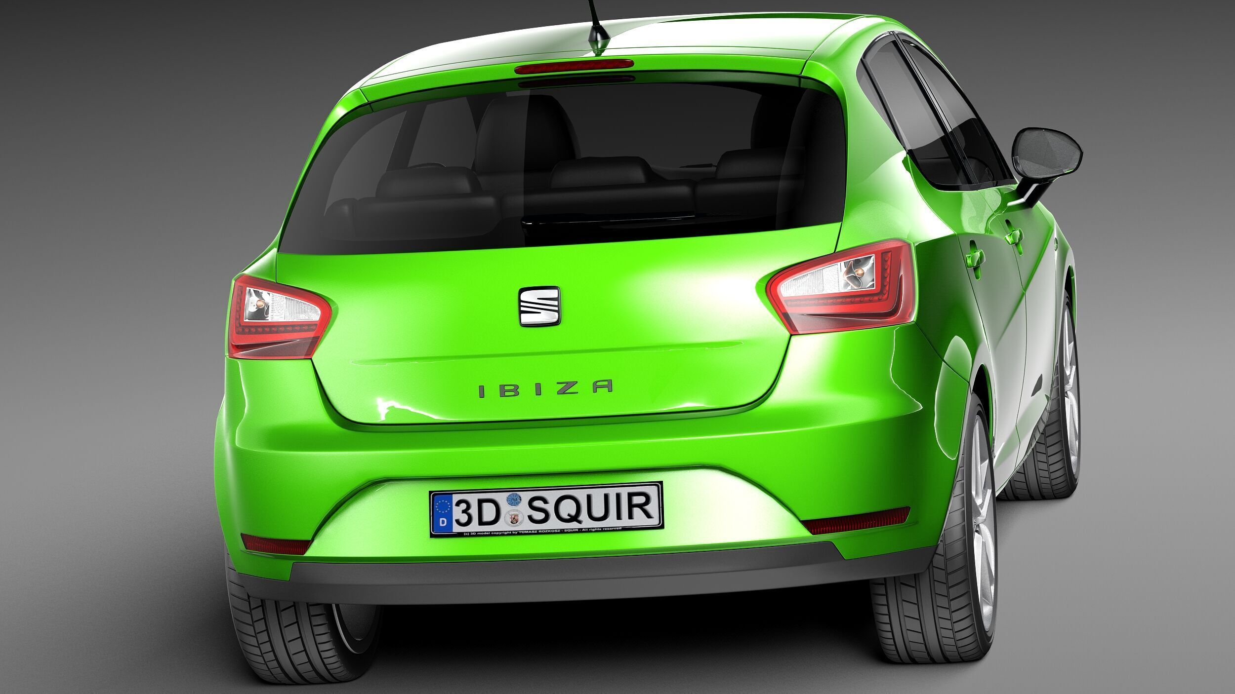 Seat Ibiza 5-door 2013 3D model_5