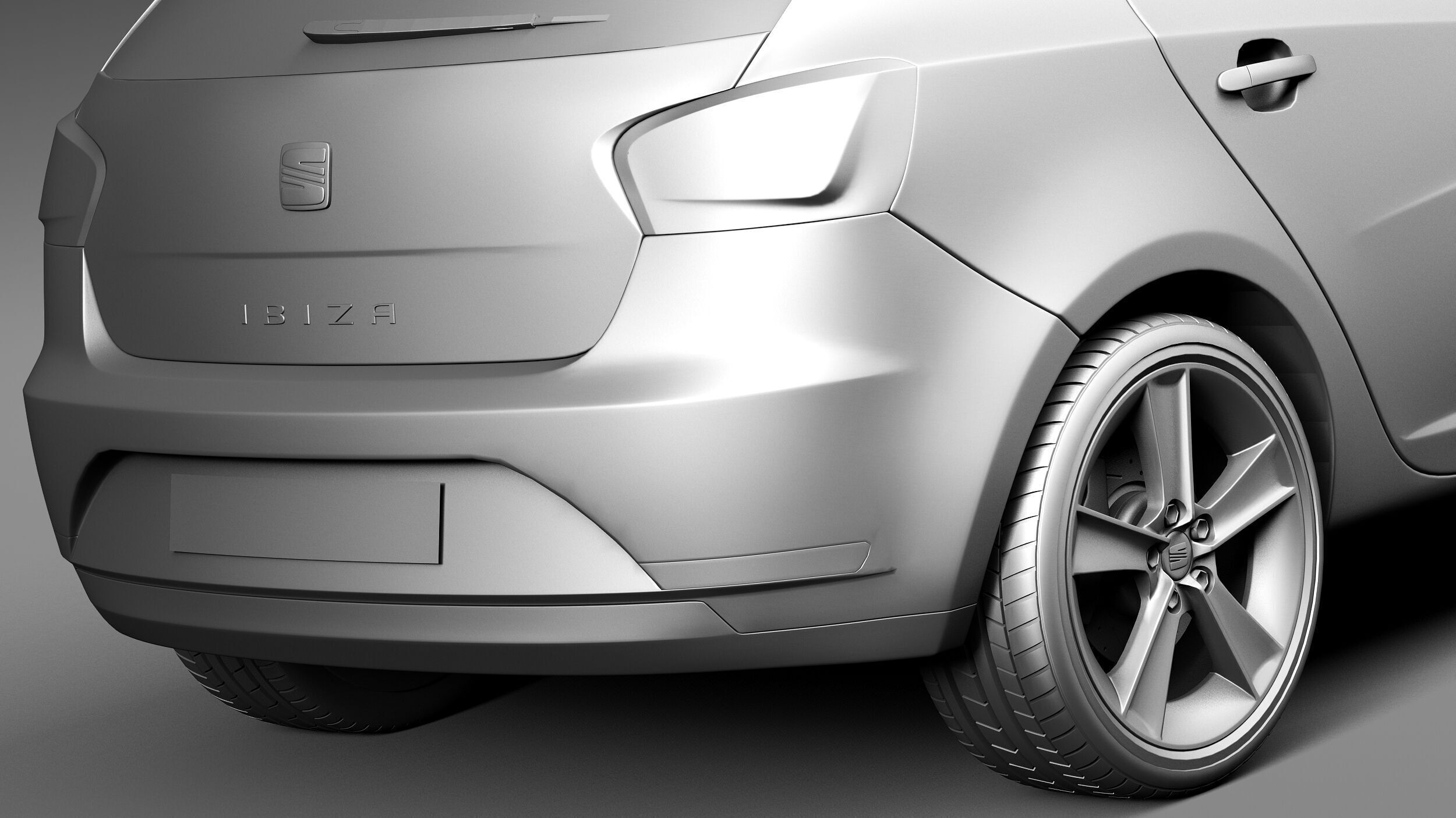 Seat Ibiza 5-door 2013 3D model_11