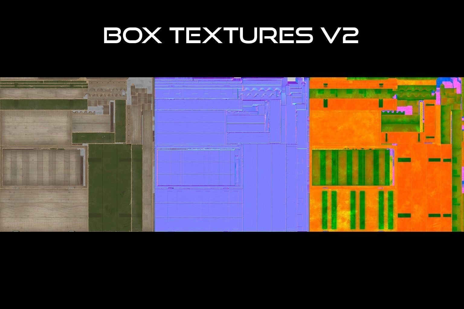 37mm WW1 Shell Box Low-poly 3D model_27