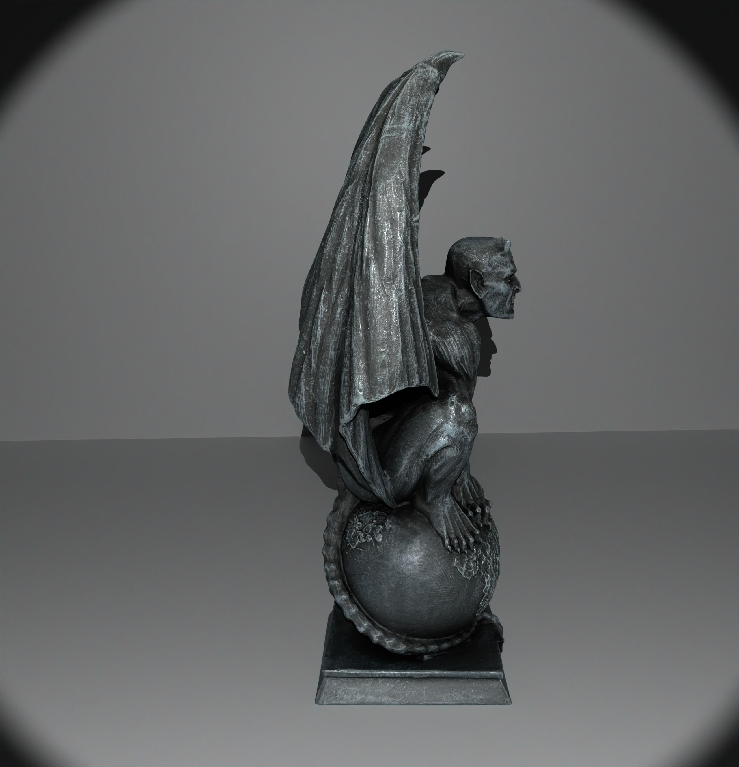 Devil Gargoyle 3D print model_6