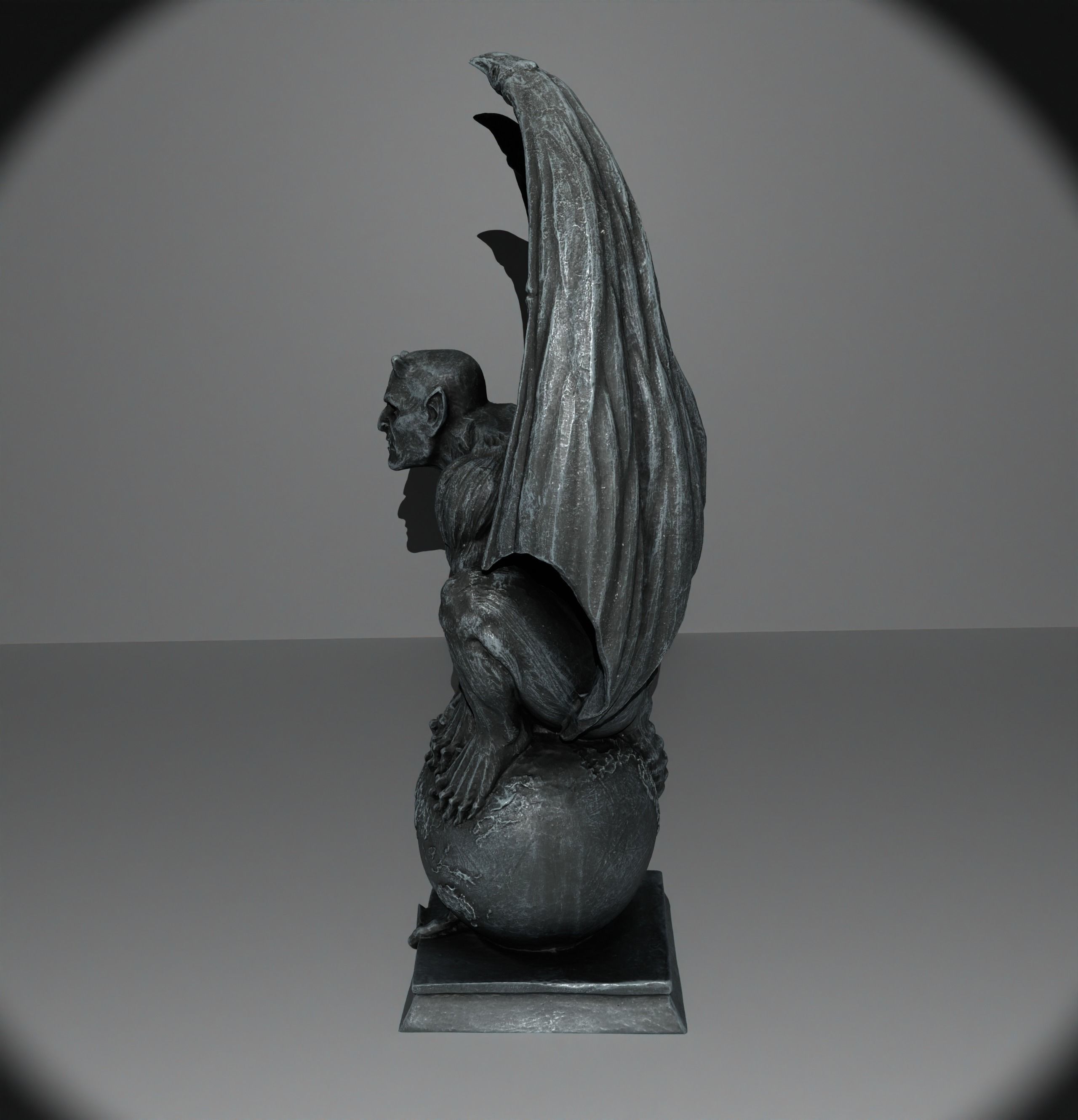 Devil Gargoyle 3D print model_2