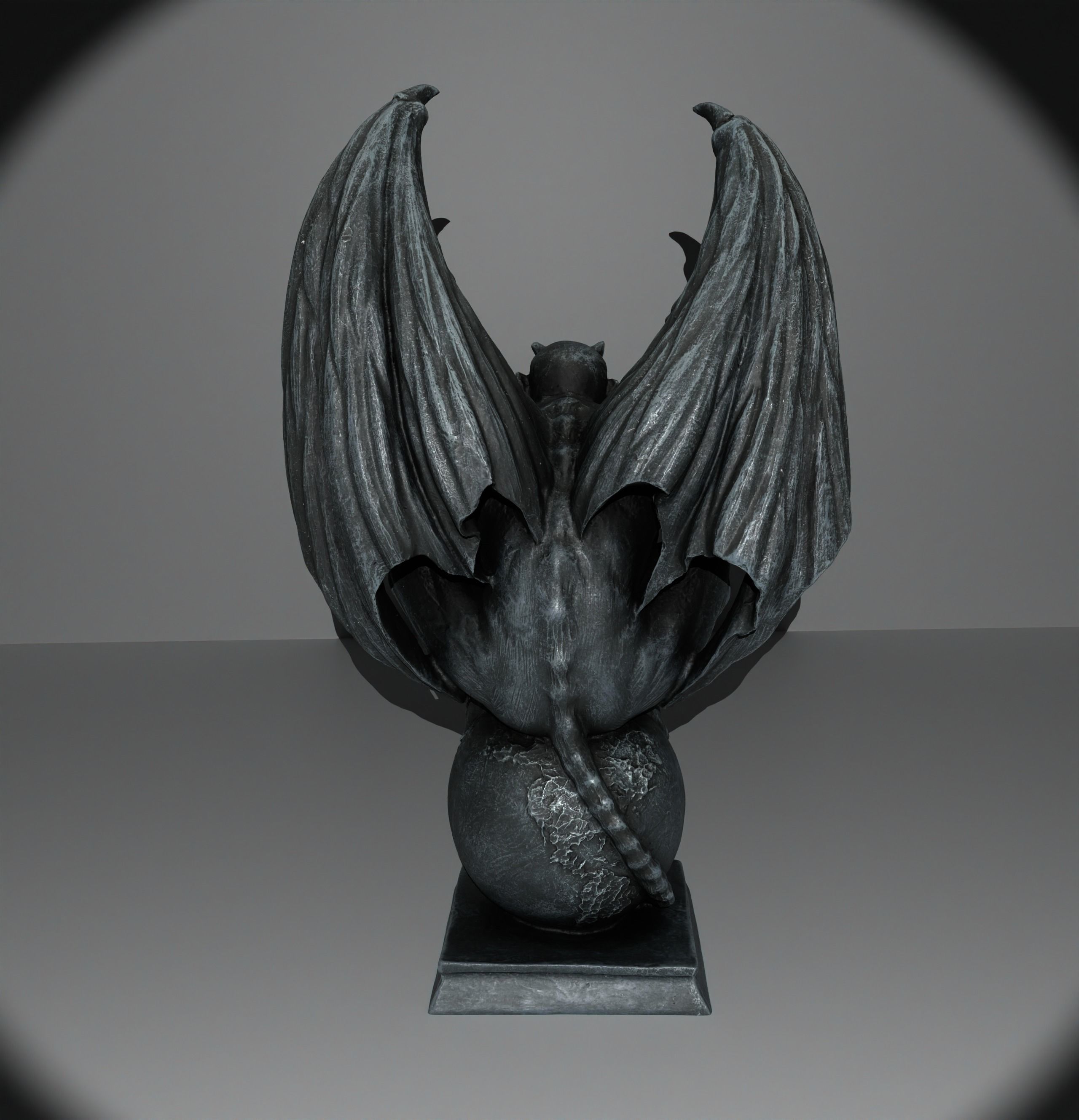 Devil Gargoyle 3D print model_4
