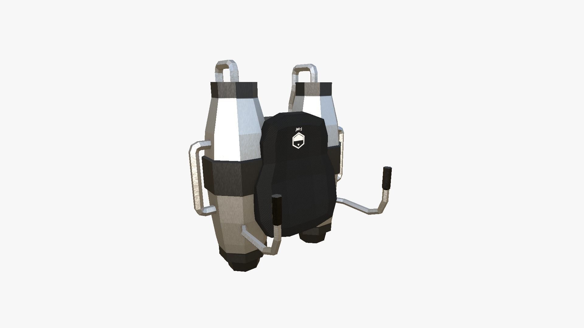 05 Jetpack Low Poly J Collection - SciFi Character Design _35