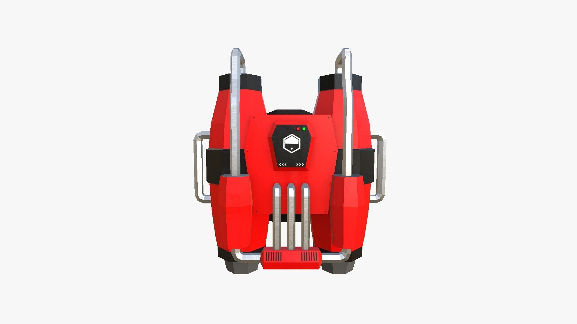 05 Jetpack Low Poly J Collection - SciFi Character Design _40