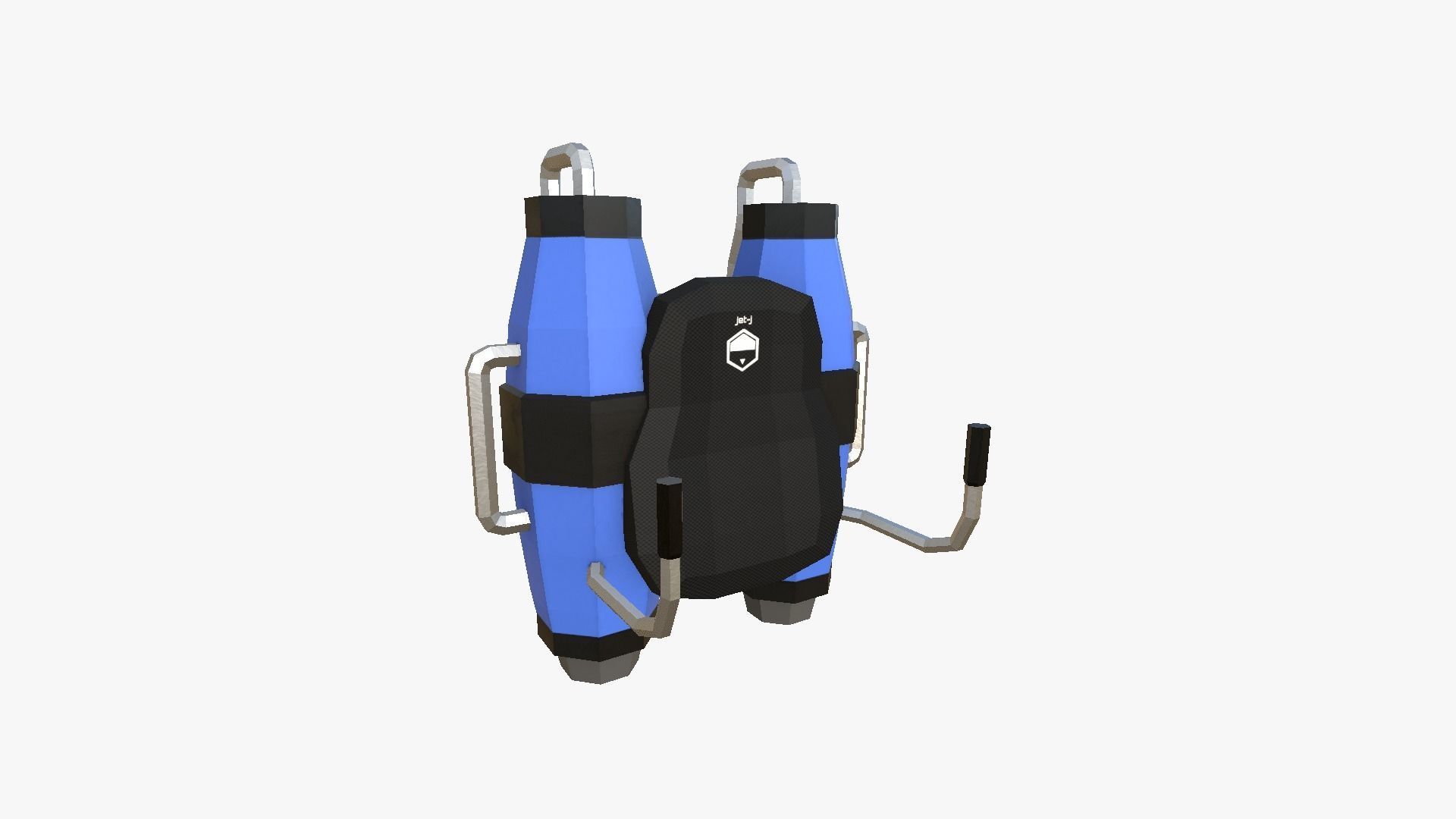 05 Jetpack Low Poly J Collection - SciFi Character Design _22