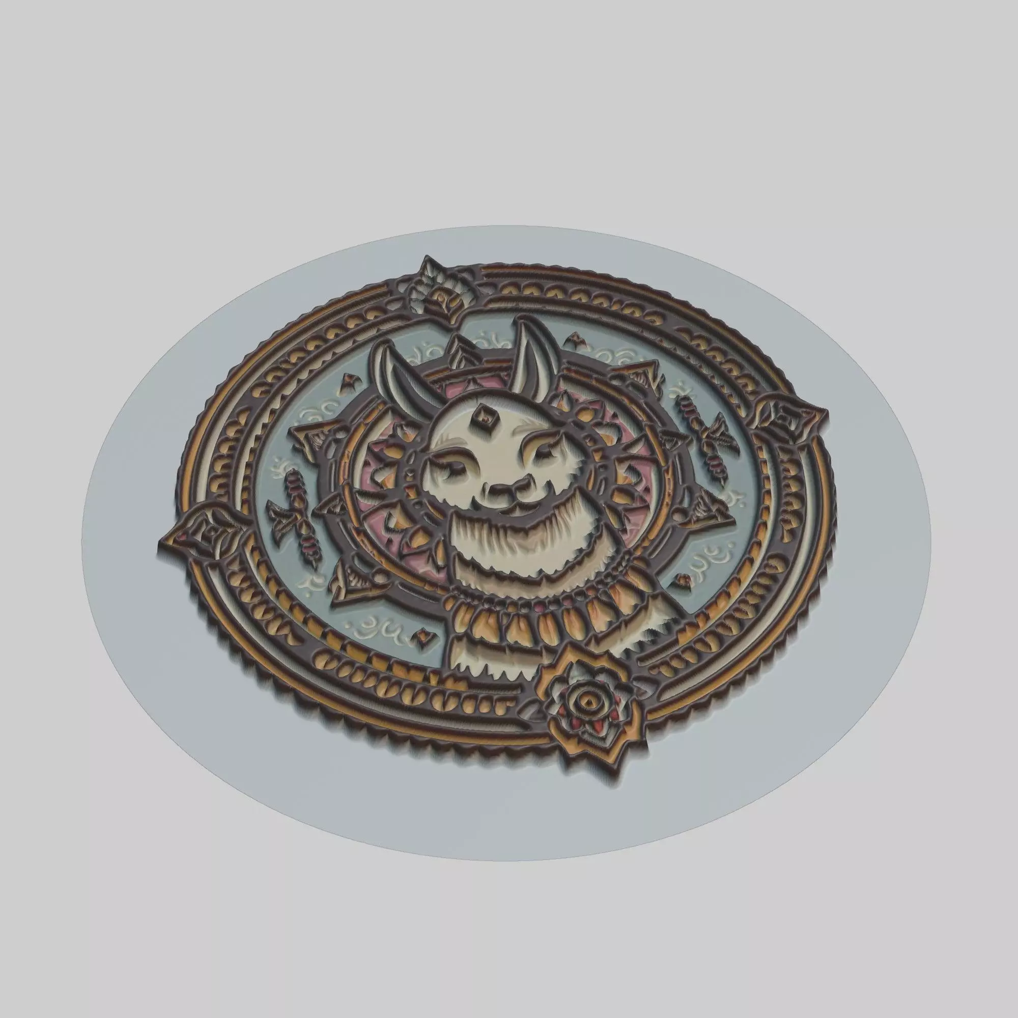 Llama Animal 3D print model