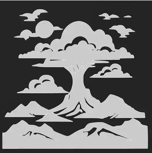 Modern 2D Wall Art Exclusive 2D Decor Collection