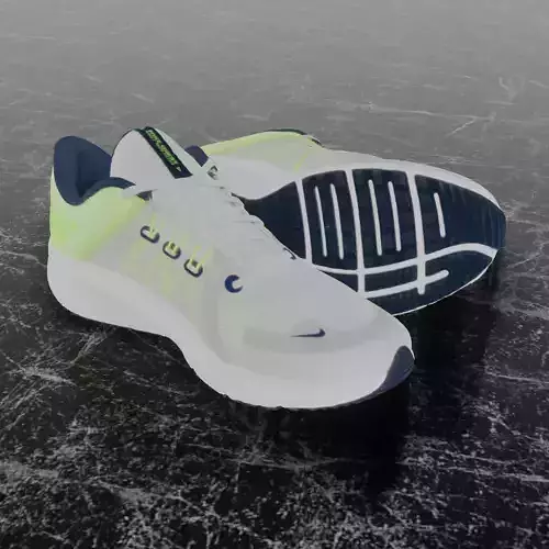 NIKE QUEST 4 3D SHOES 3D model