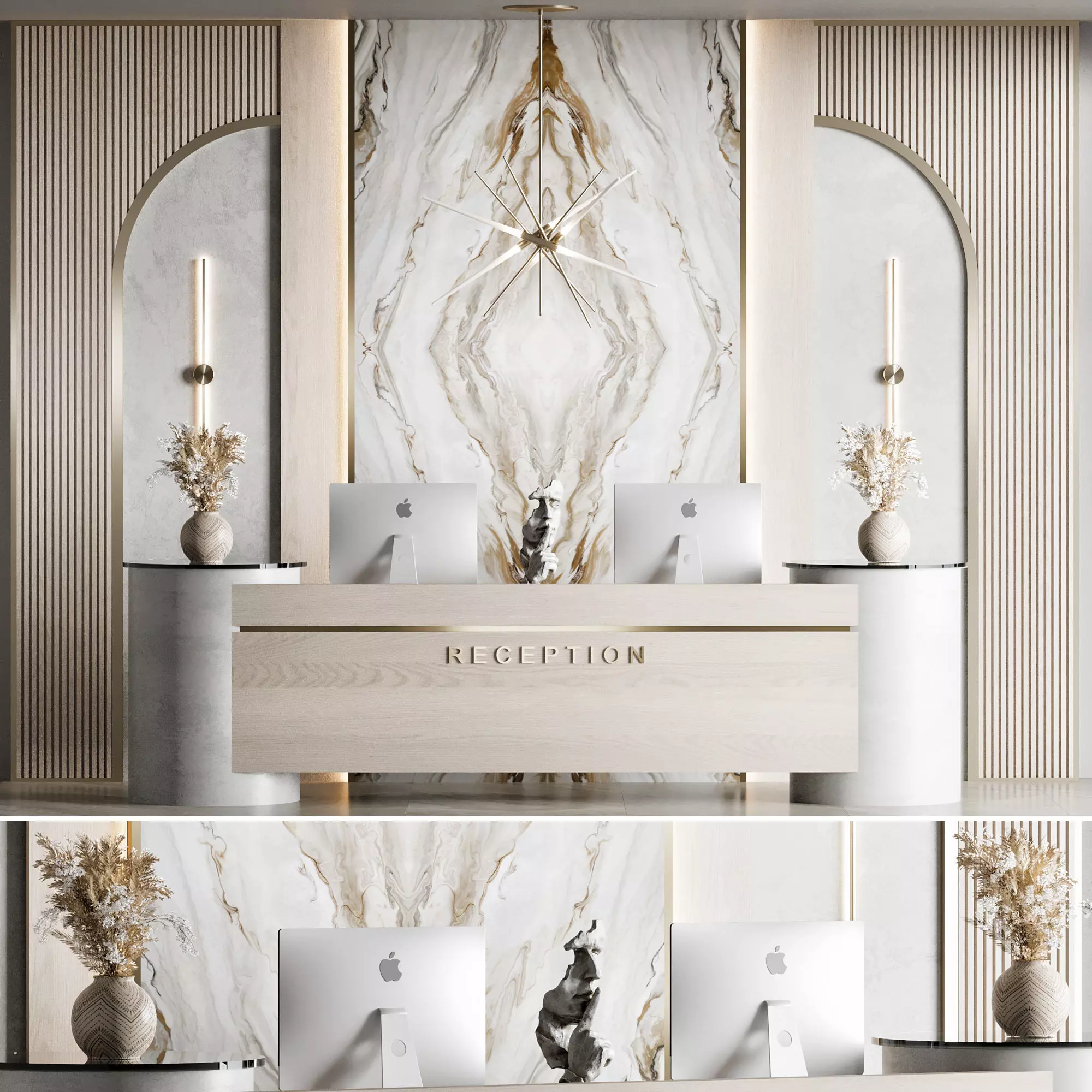 Reception Design 15 3D model