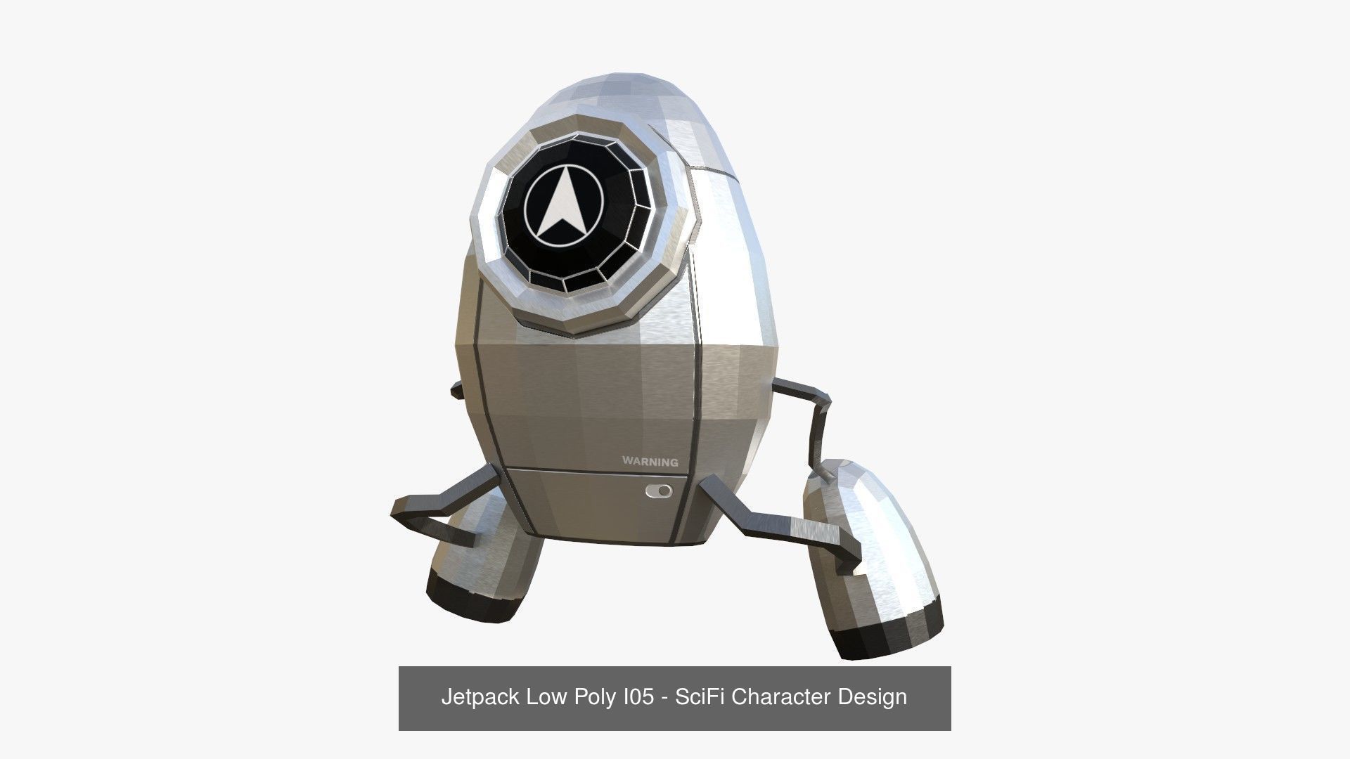 50 Jetpack Low Poly Collection - SciFi Character Design _81