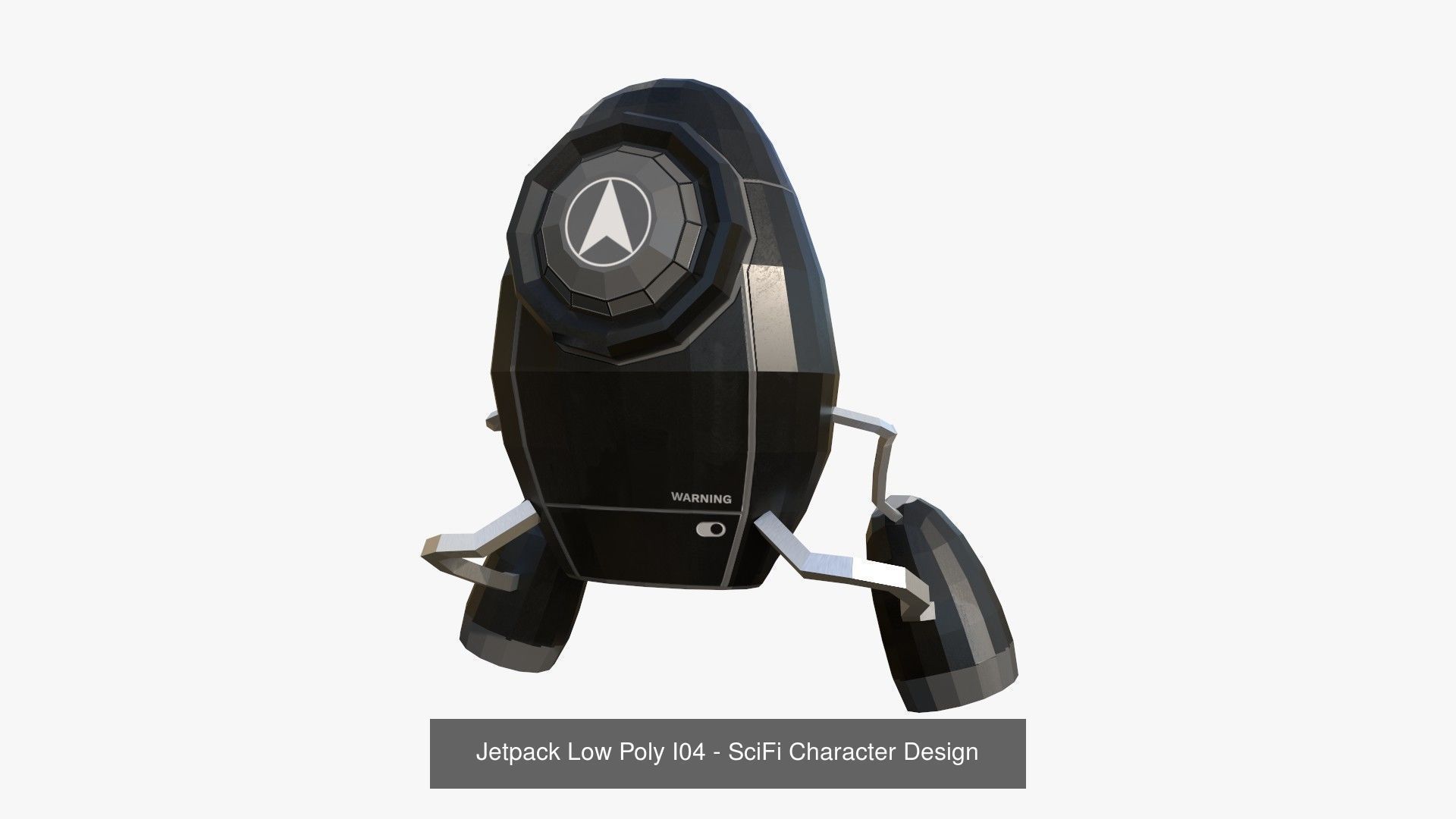 50 Jetpack Low Poly Collection - SciFi Character Design _82