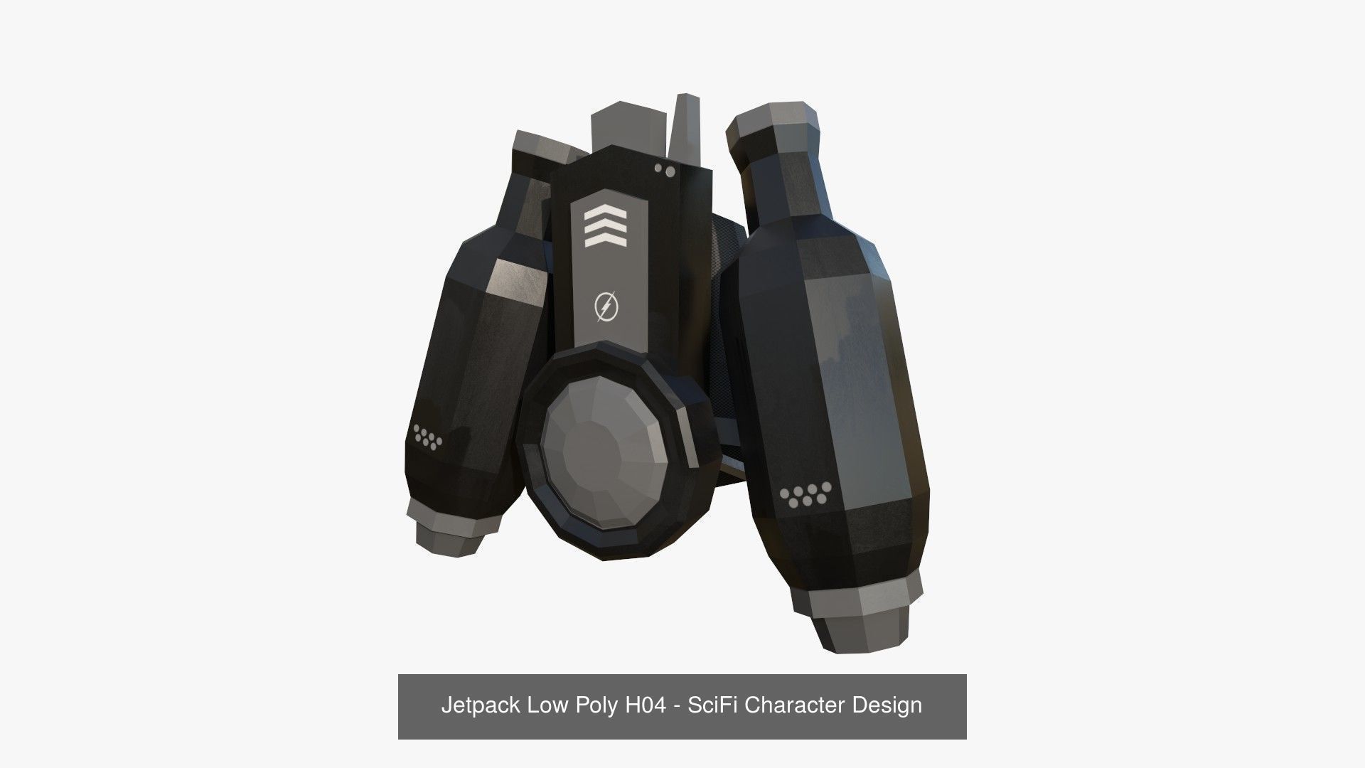 50 Jetpack Low Poly Collection - SciFi Character Design _87