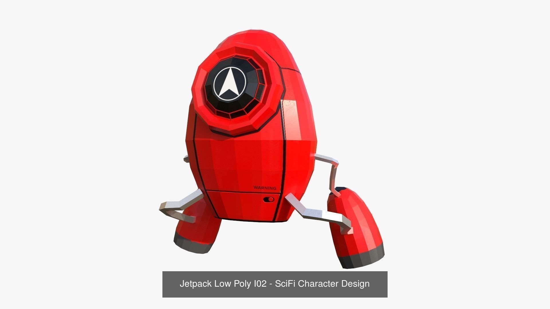 50 Jetpack Low Poly Collection - SciFi Character Design _84