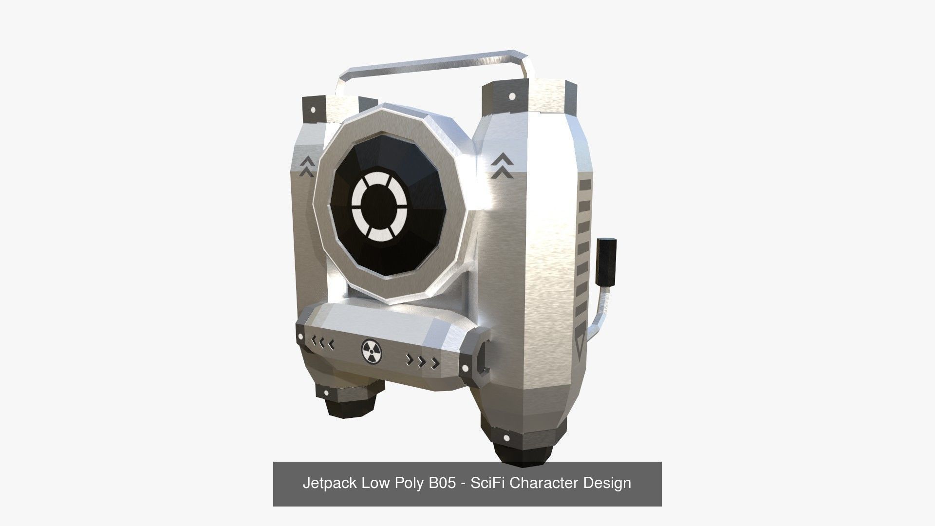 50 Jetpack Low Poly Collection - SciFi Character Design _45