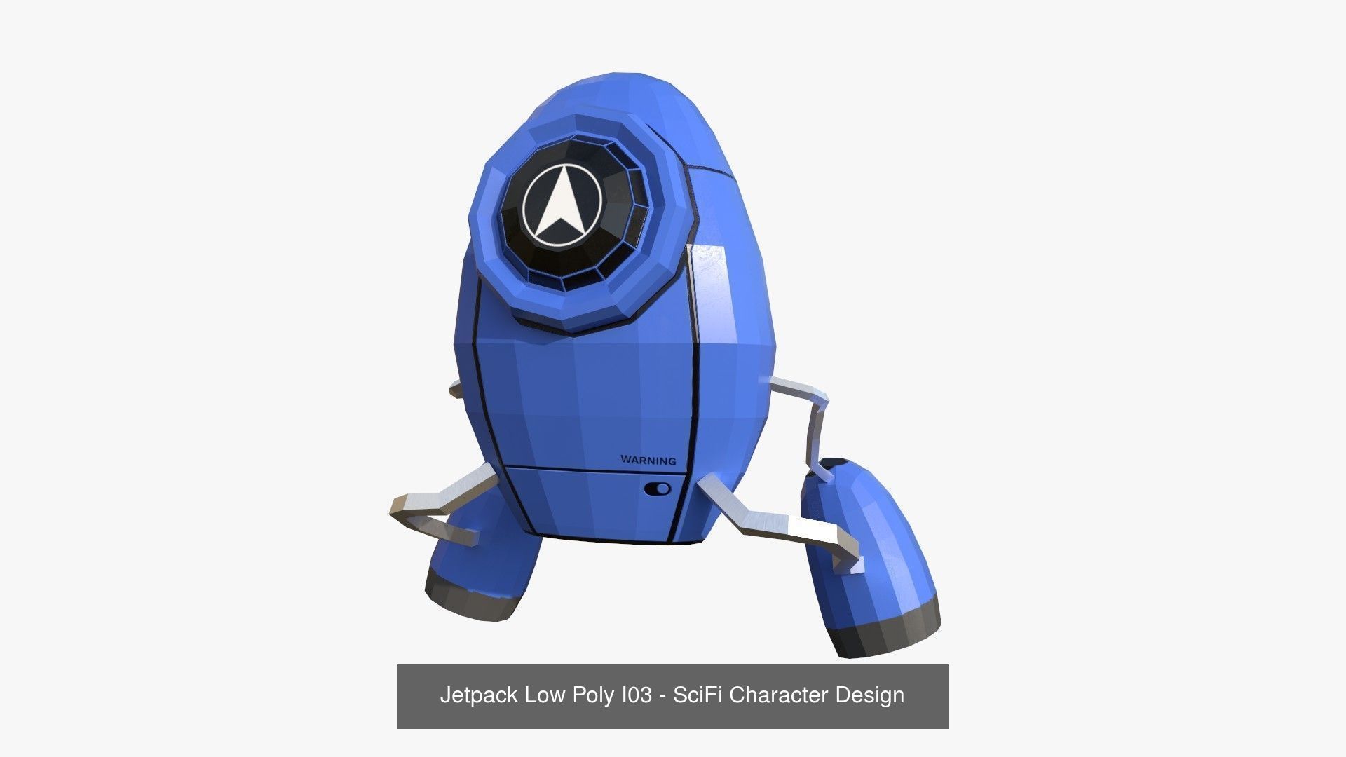 50 Jetpack Low Poly Collection - SciFi Character Design _83