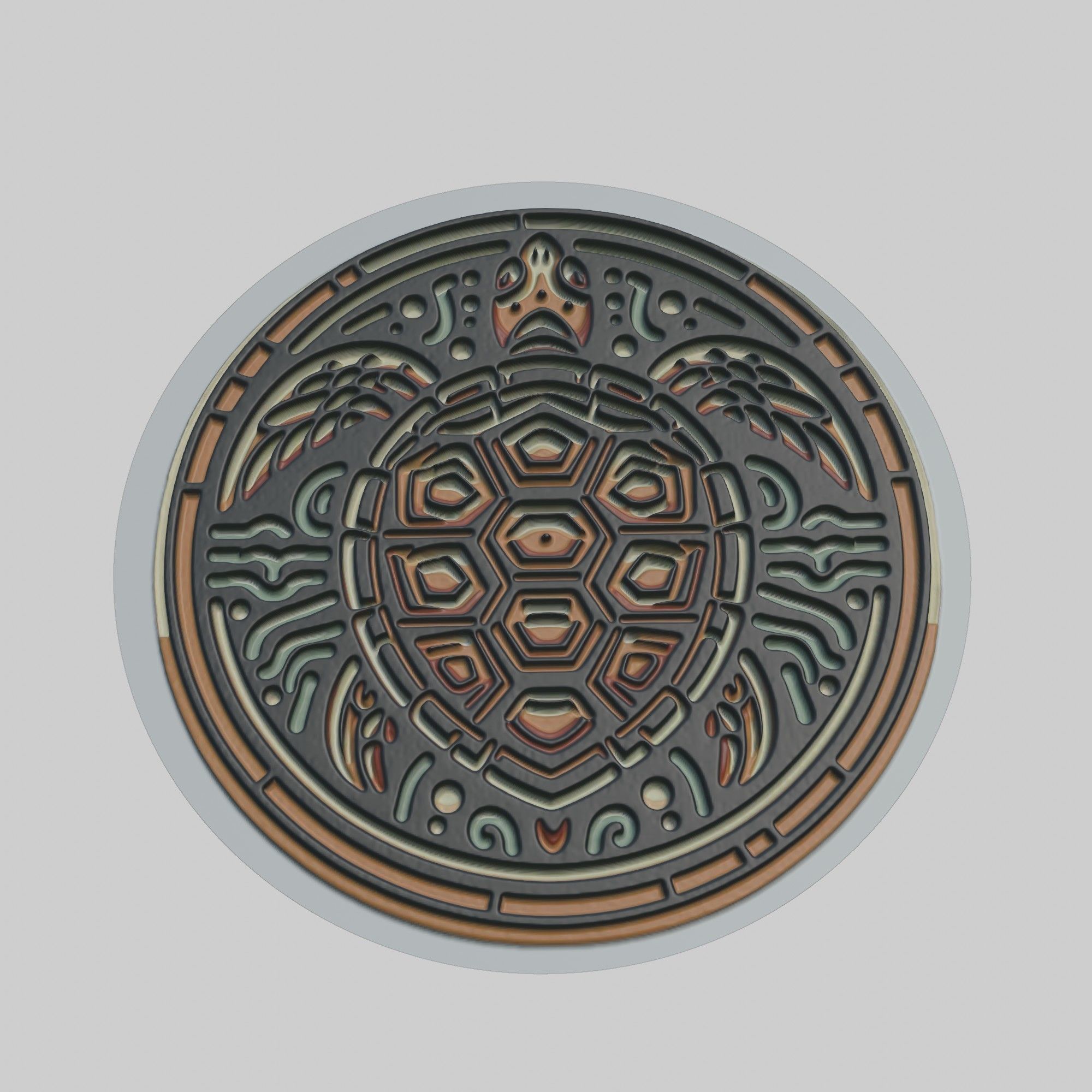 Turtle Animal 3D print model_1