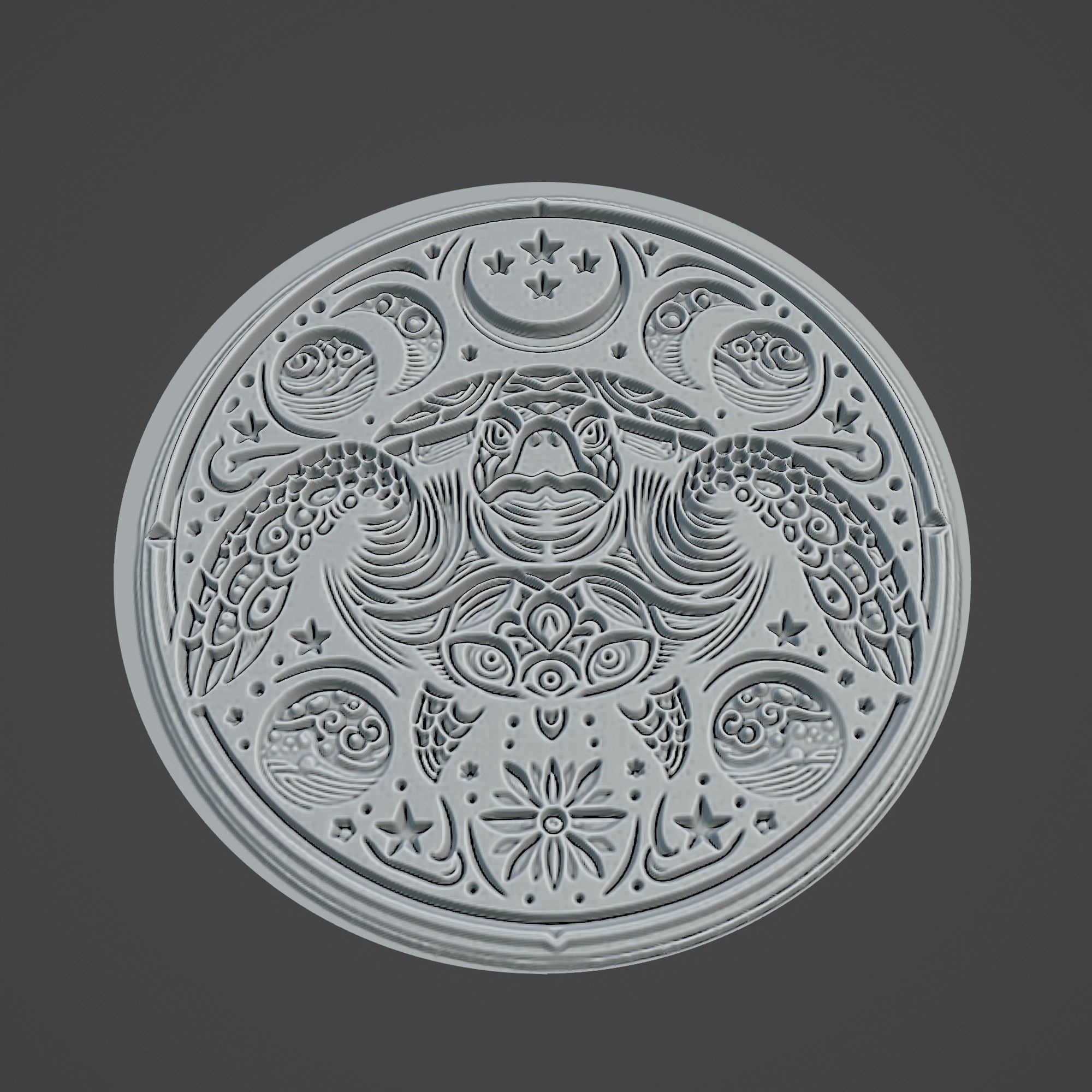 Turtle Animal 3D print model_3