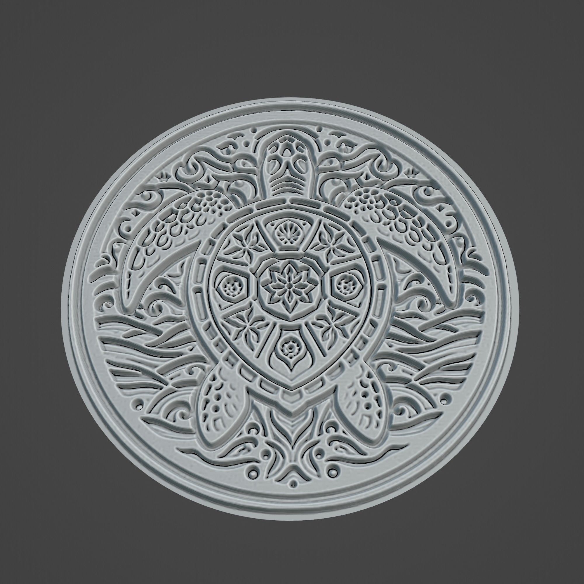 Turtle Animal 3D print model_3