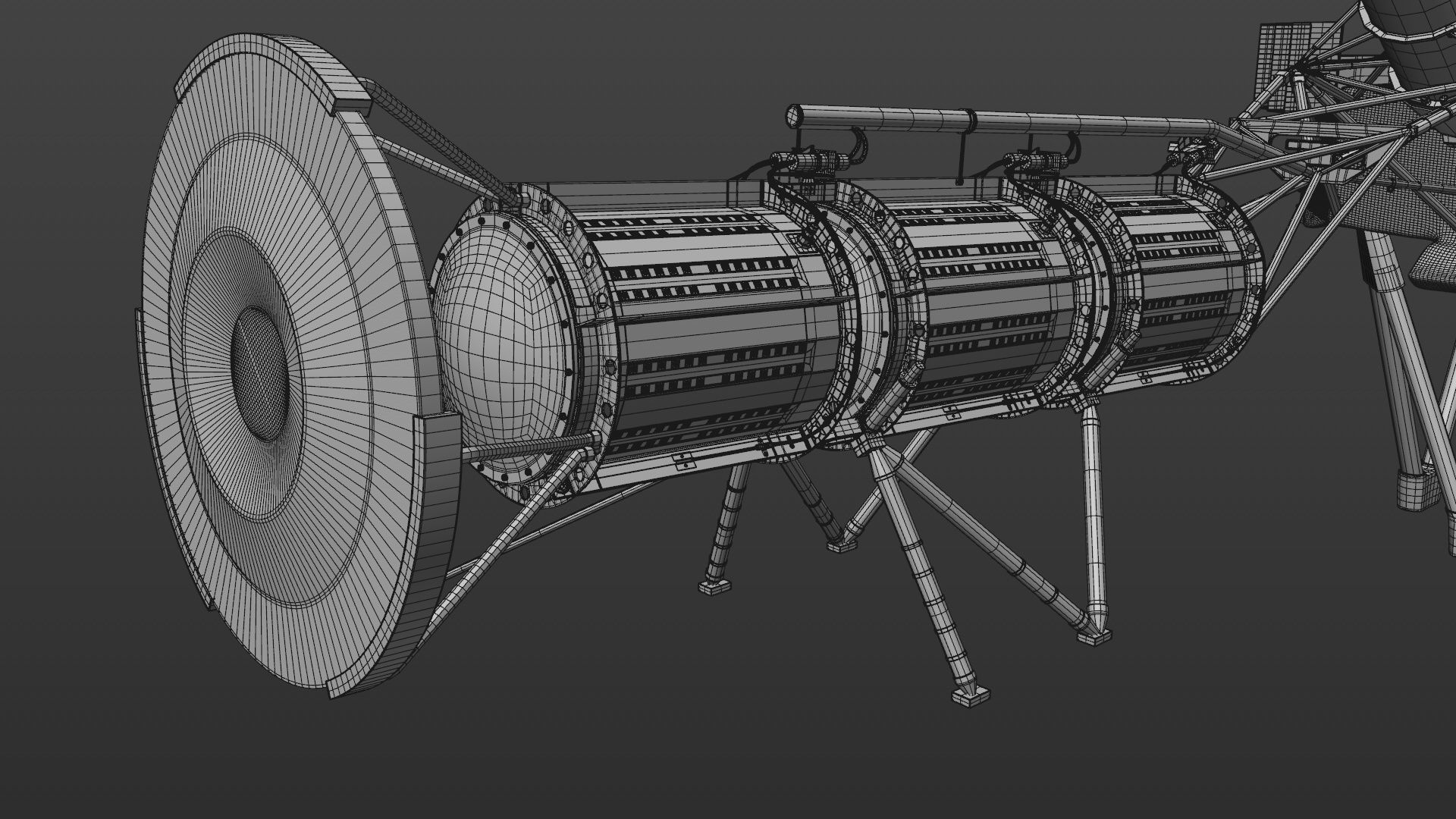 Voyager 1 3D model_8