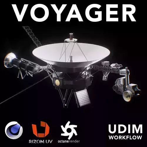 Voyager 1 3D model