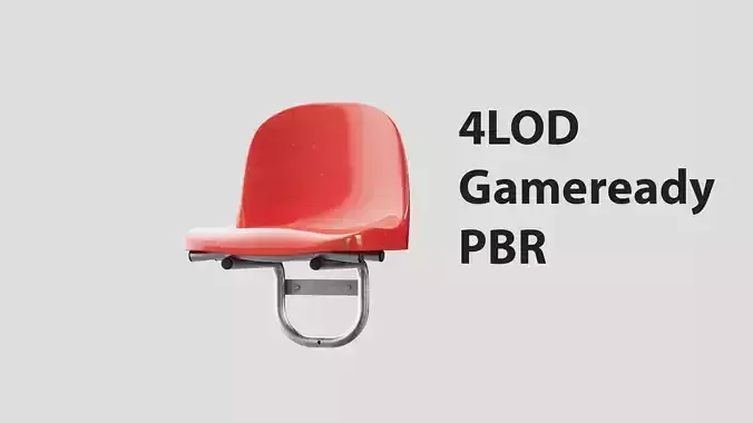 Stadium chair 4LODs