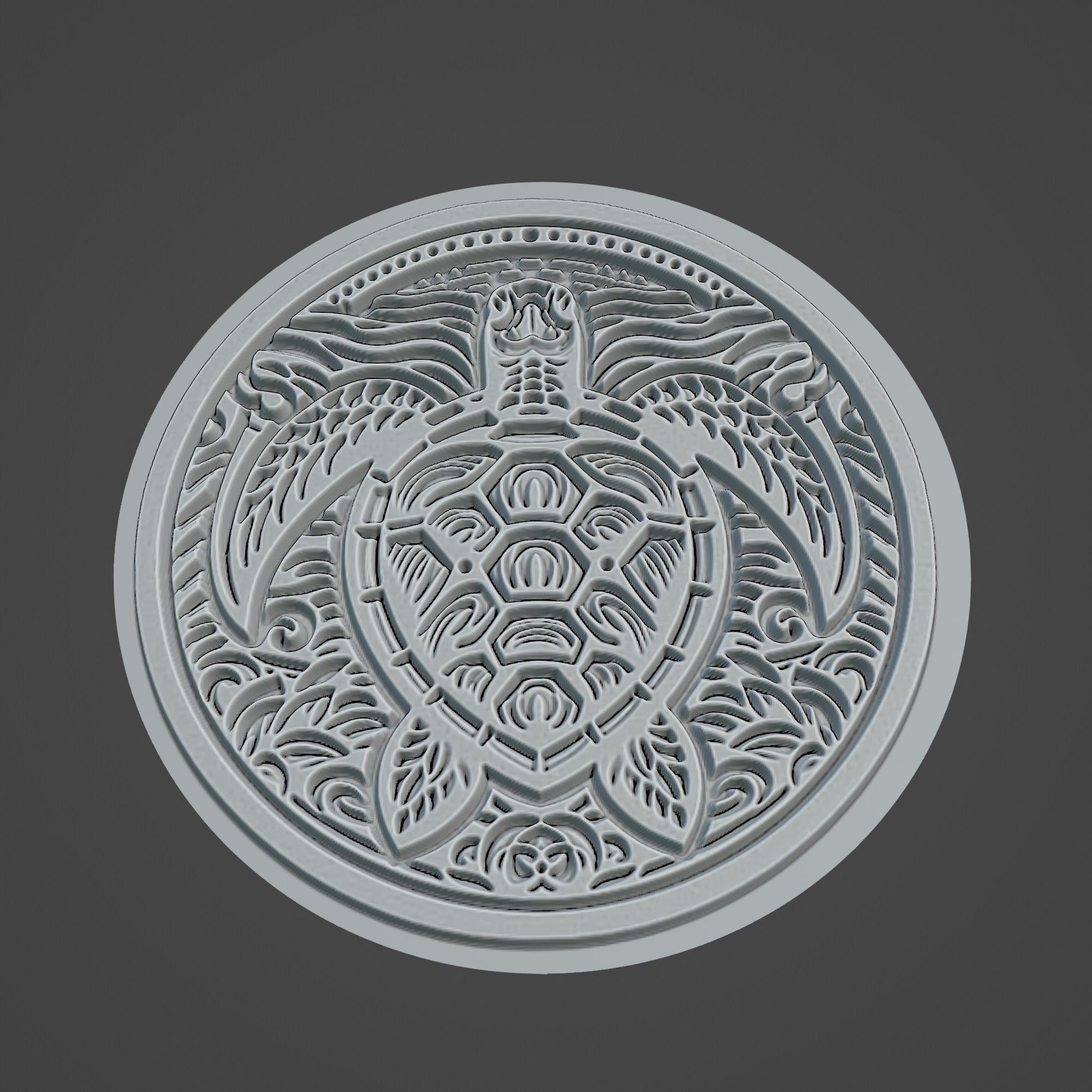 Sea Turtle Animal 3D print model_3