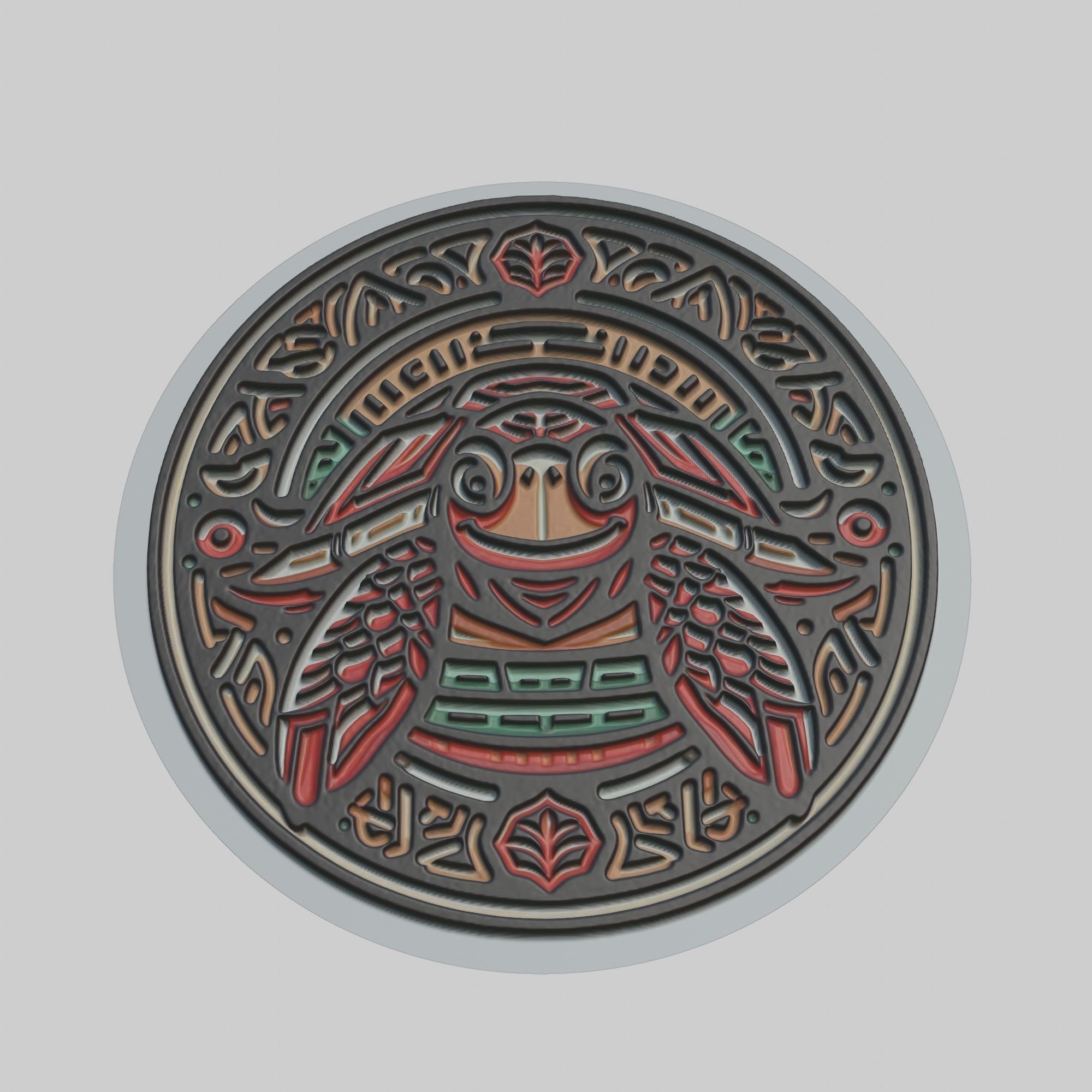 Red-Eared Turtle Animal 3D print model_1