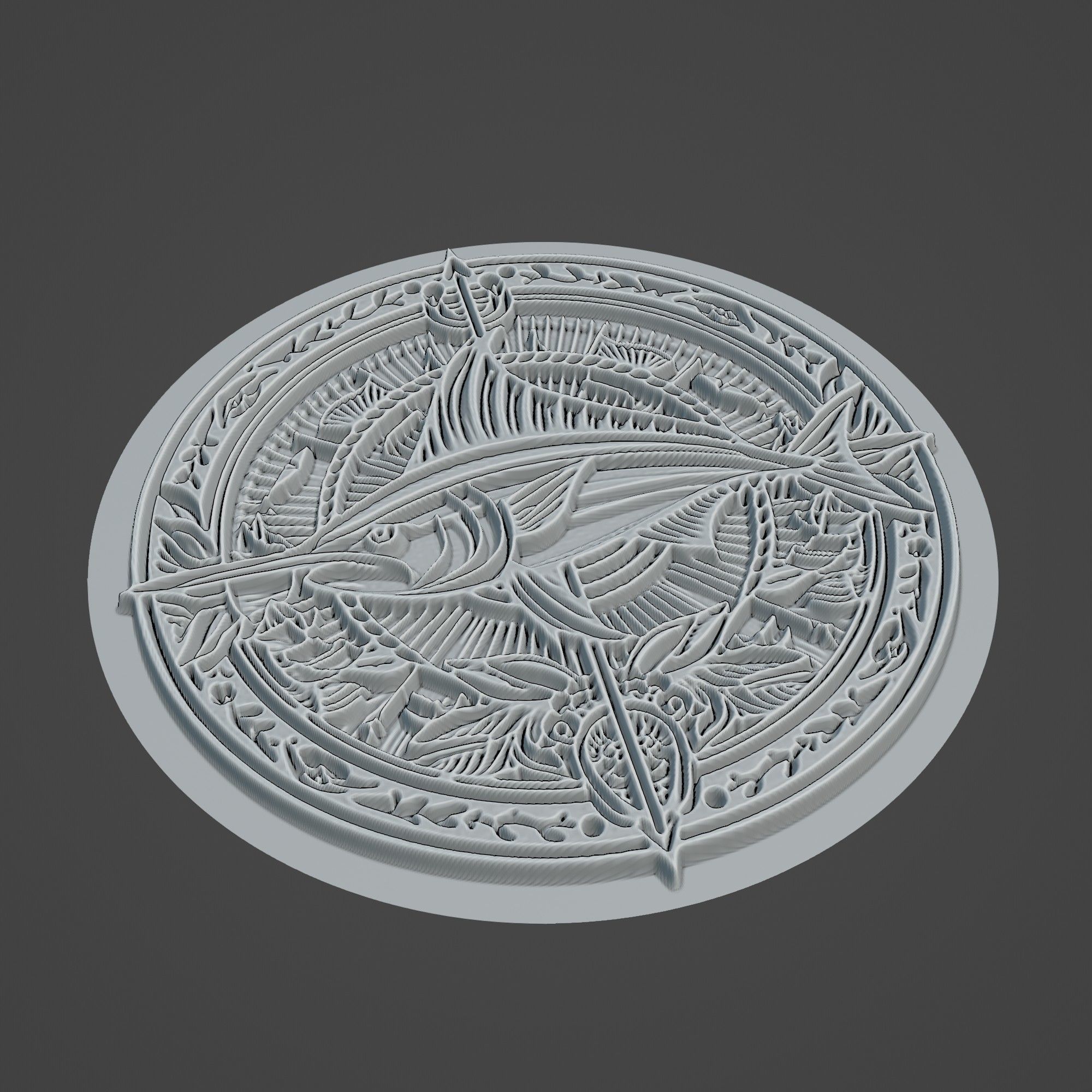 Swordfish Animal 3D print model_2