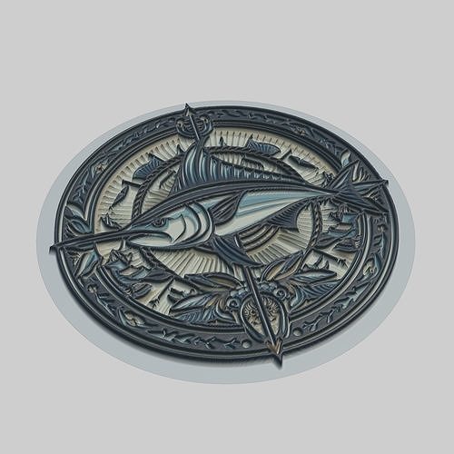 Swordfish Animal 3D print model